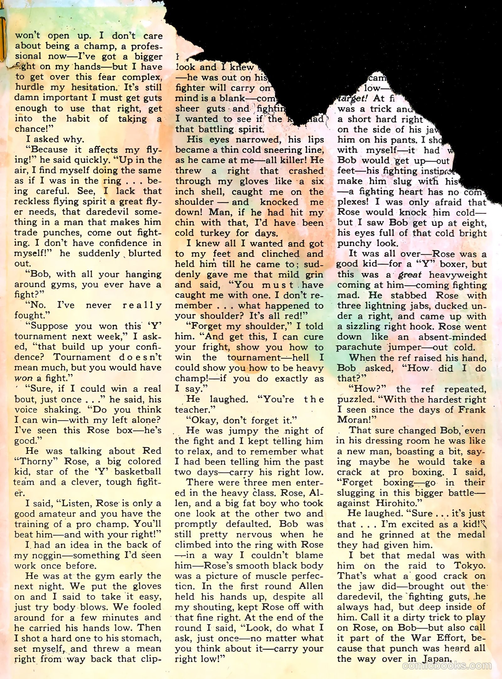 Rangers Comics #26 (1945) — page 36 of 37