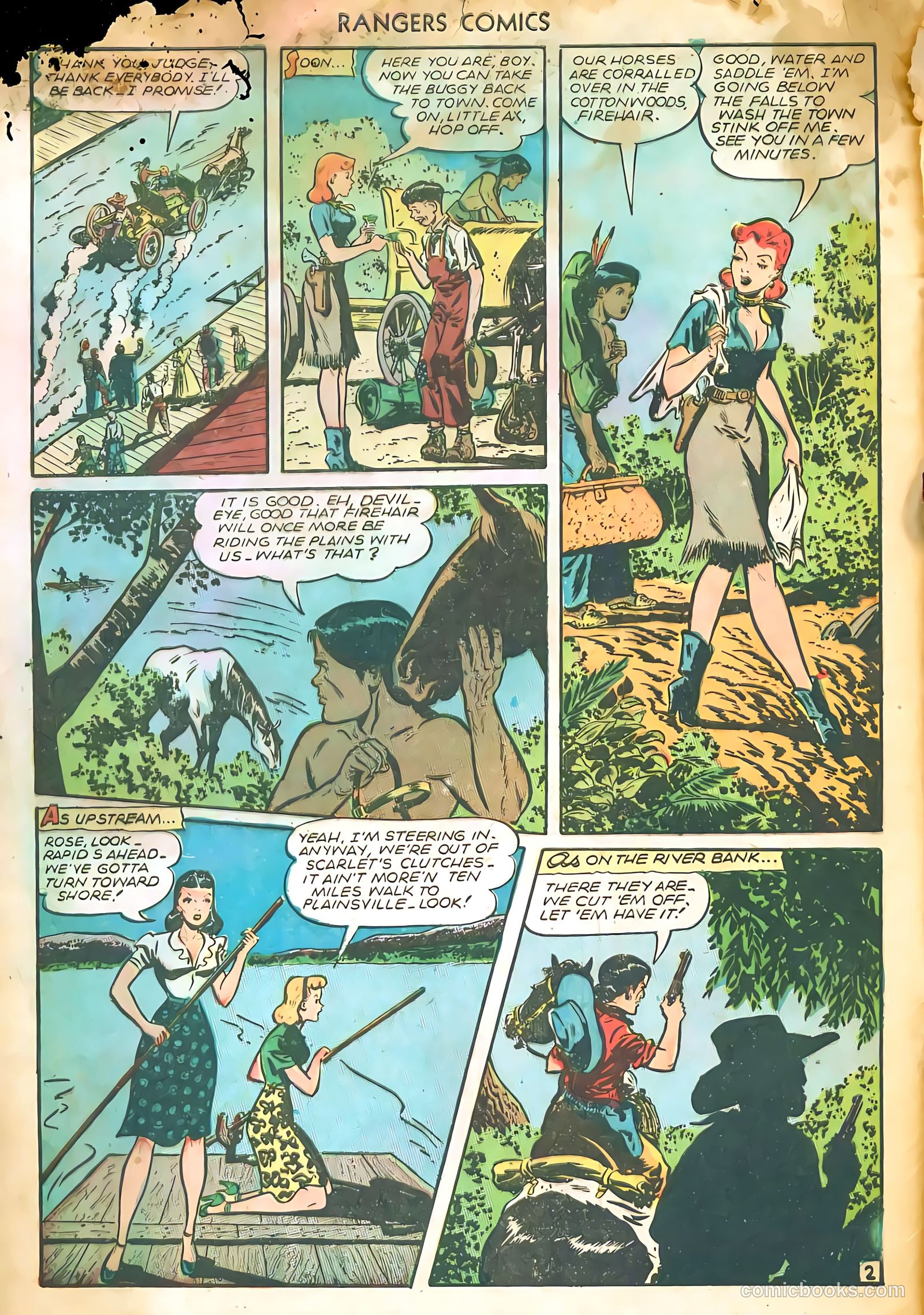 Rangers Comics #27 (1946) — page 5 of 37