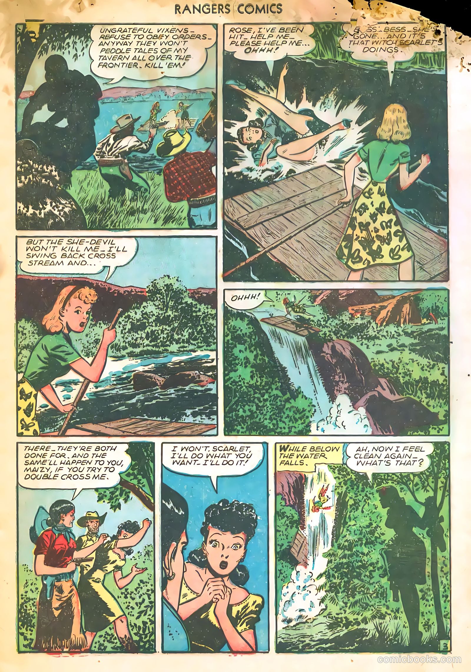 Rangers Comics #27 (1946) — page 6 of 37