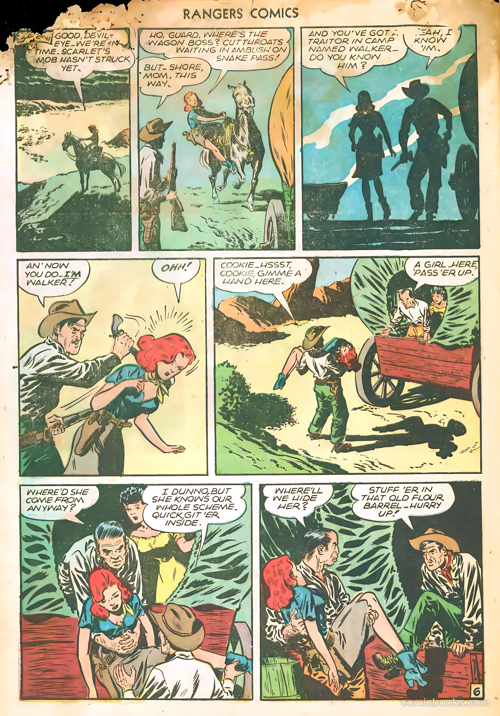 Rangers Comics #27 (1946) — page 9 of 37
