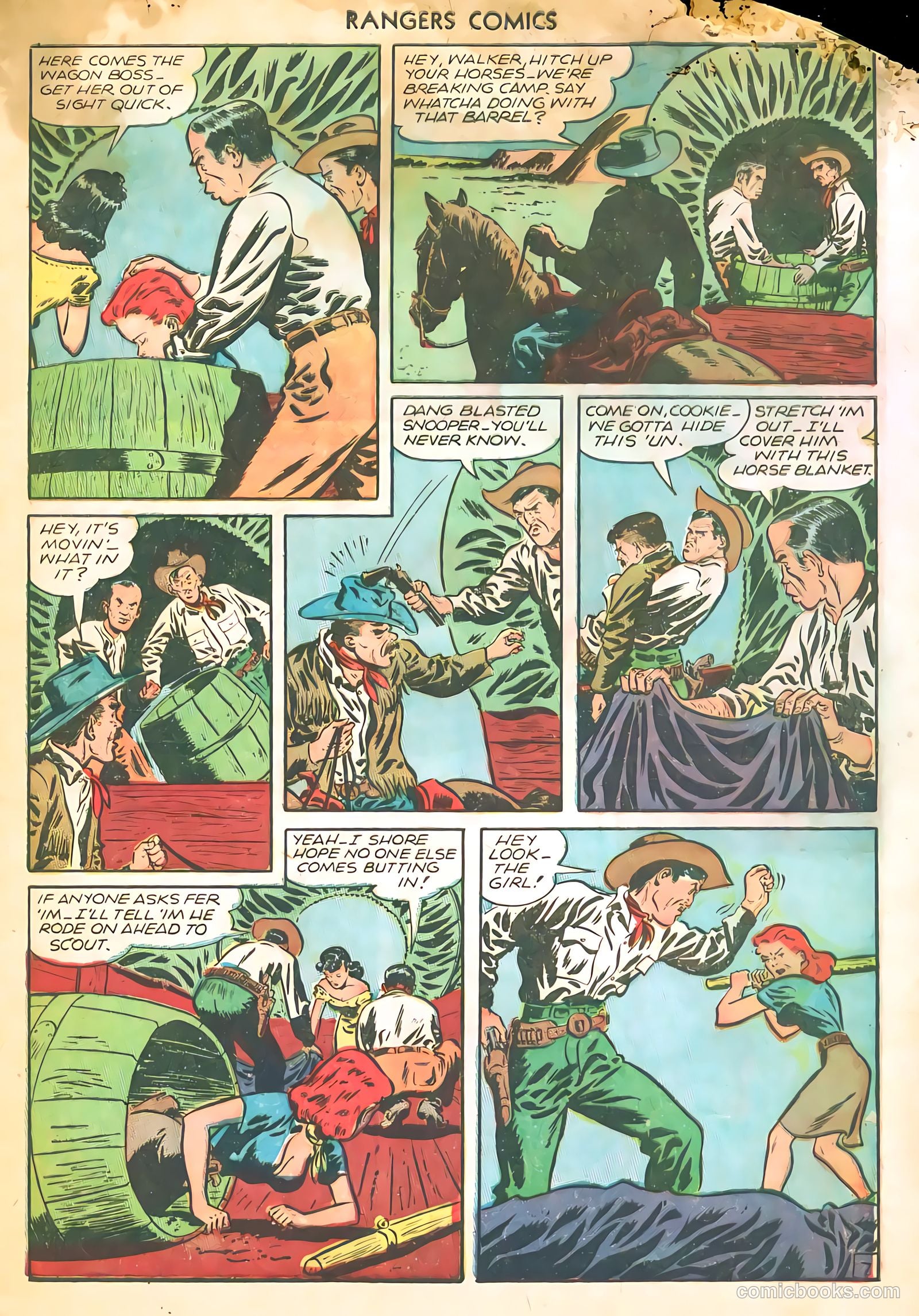 Rangers Comics #27 (1946) — page 10 of 37