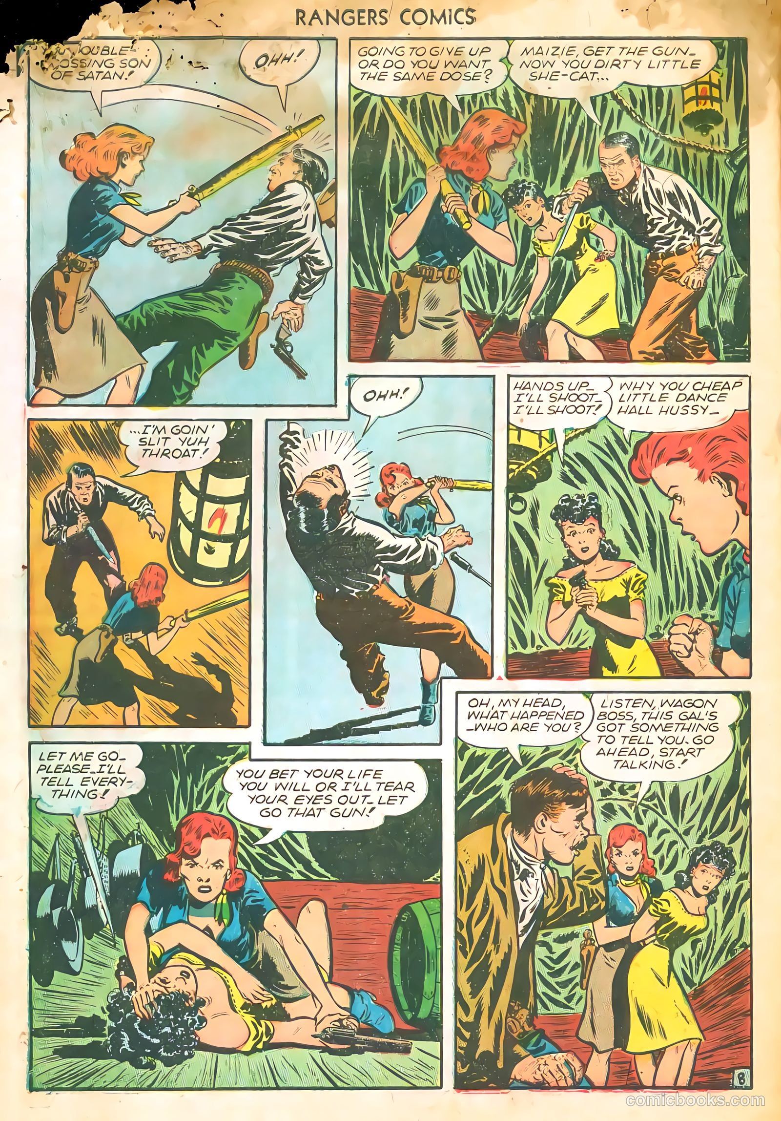 Rangers Comics #27 (1946) — page 11 of 37
