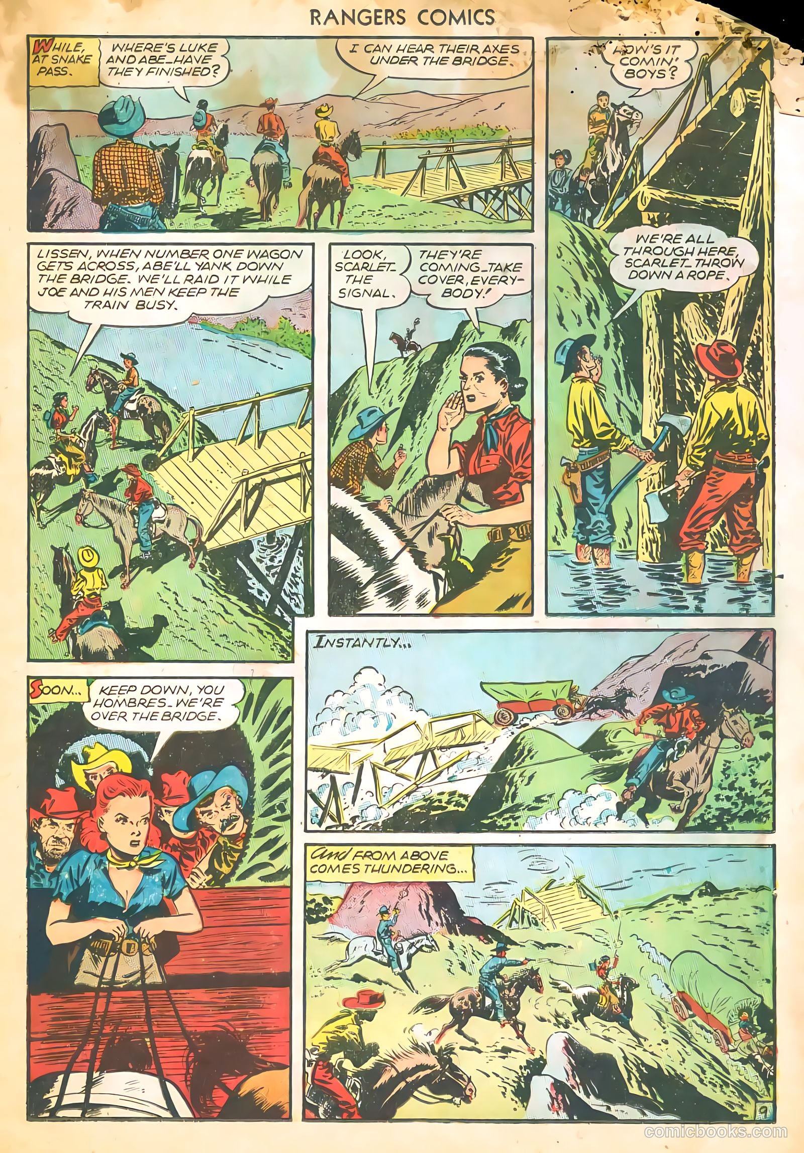 Rangers Comics #27 (1946) — page 12 of 37