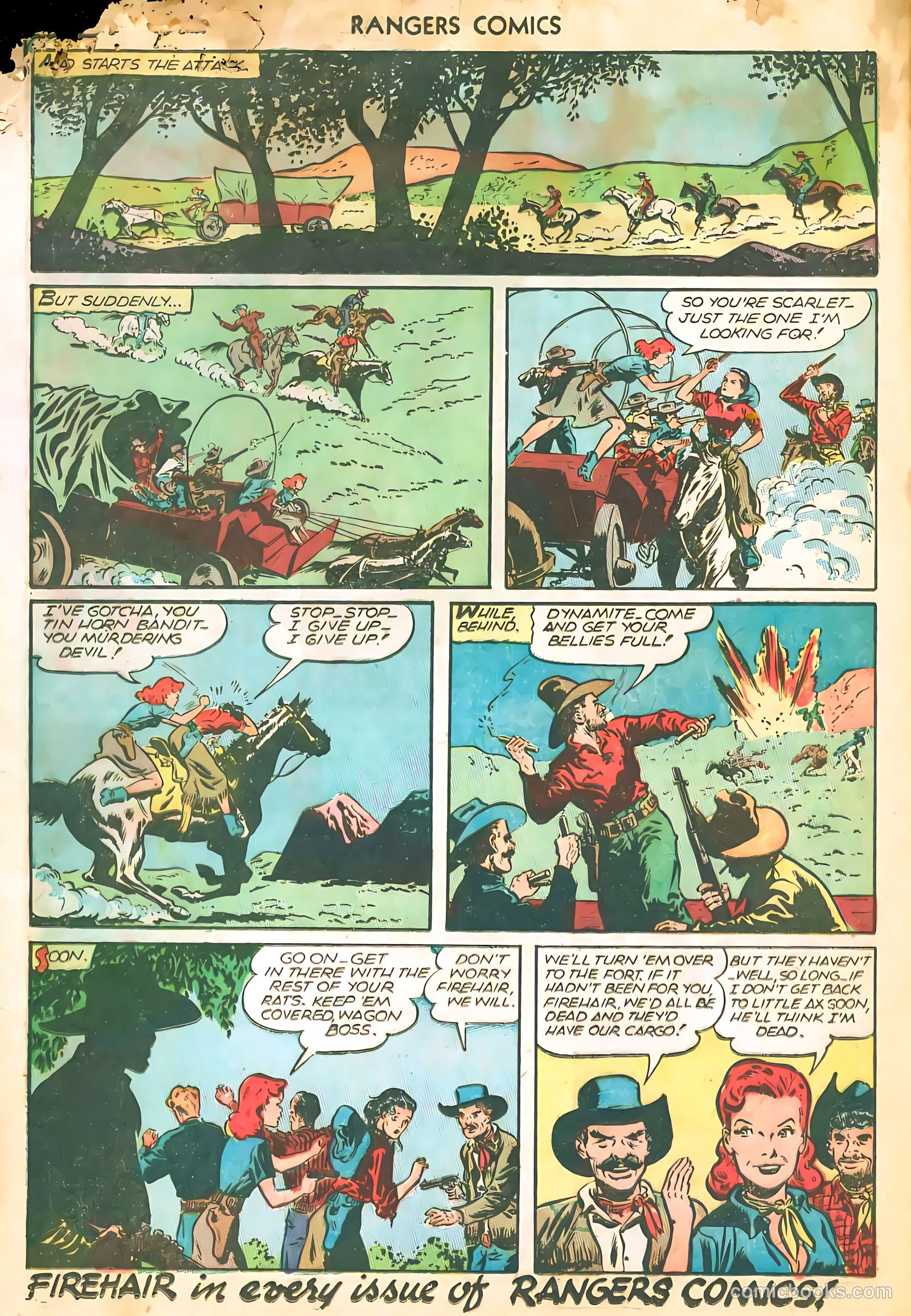 Rangers Comics #27 (1946) — page 13 of 37