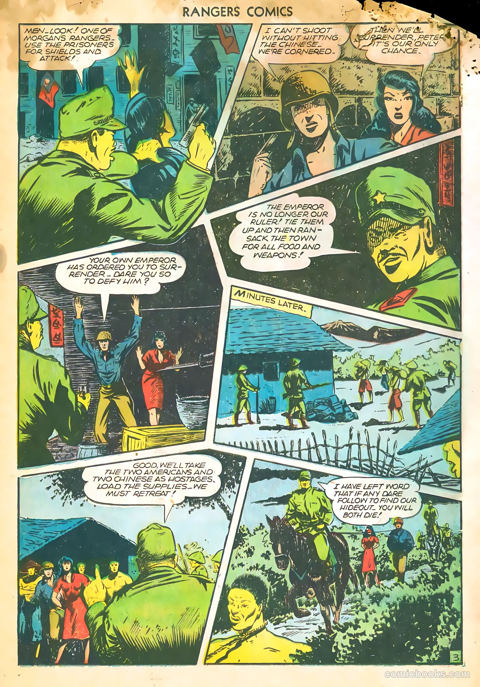Rangers Comics #27 (1946) — page 16 of 37