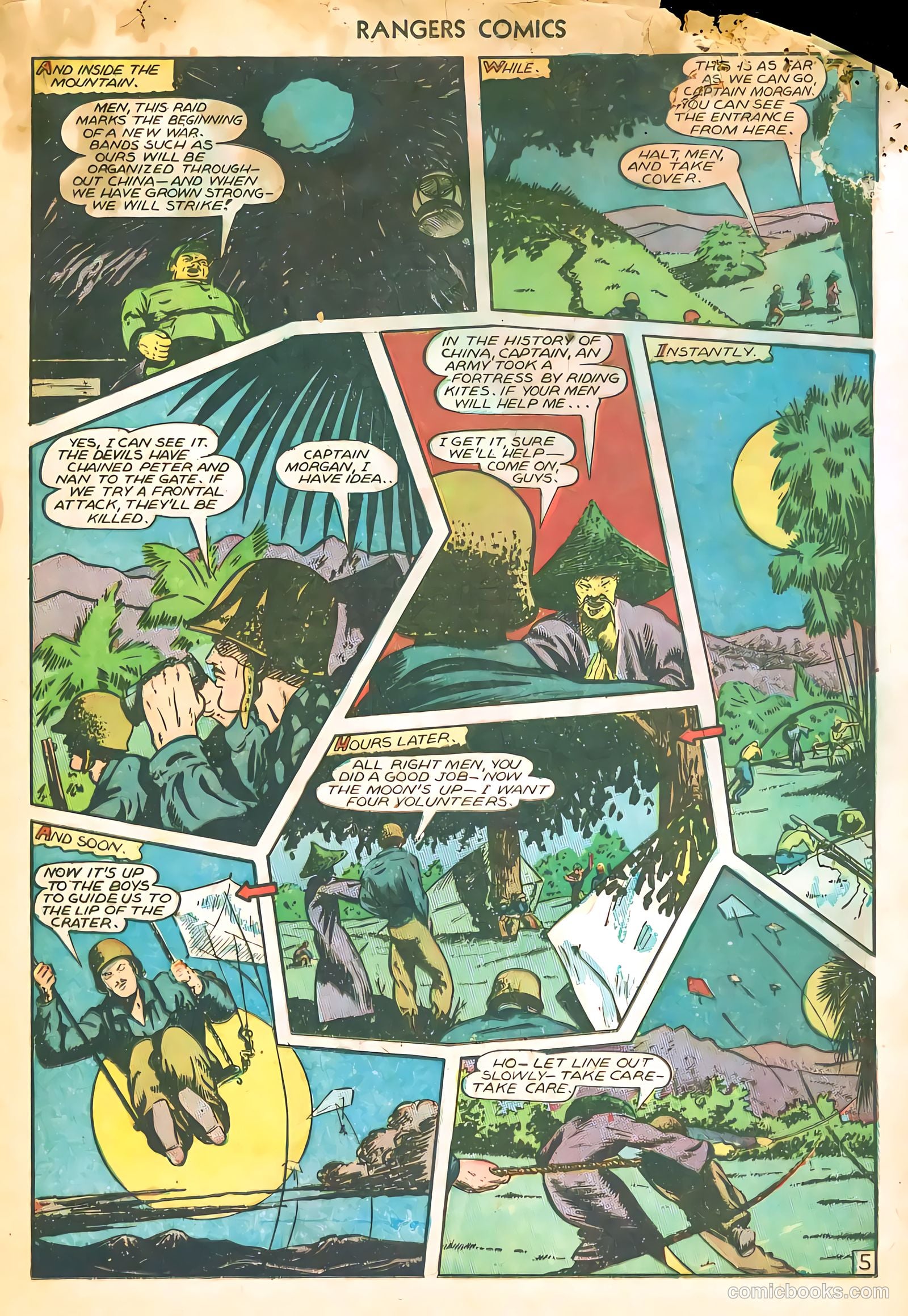 Rangers Comics #27 (1946) — page 18 of 37