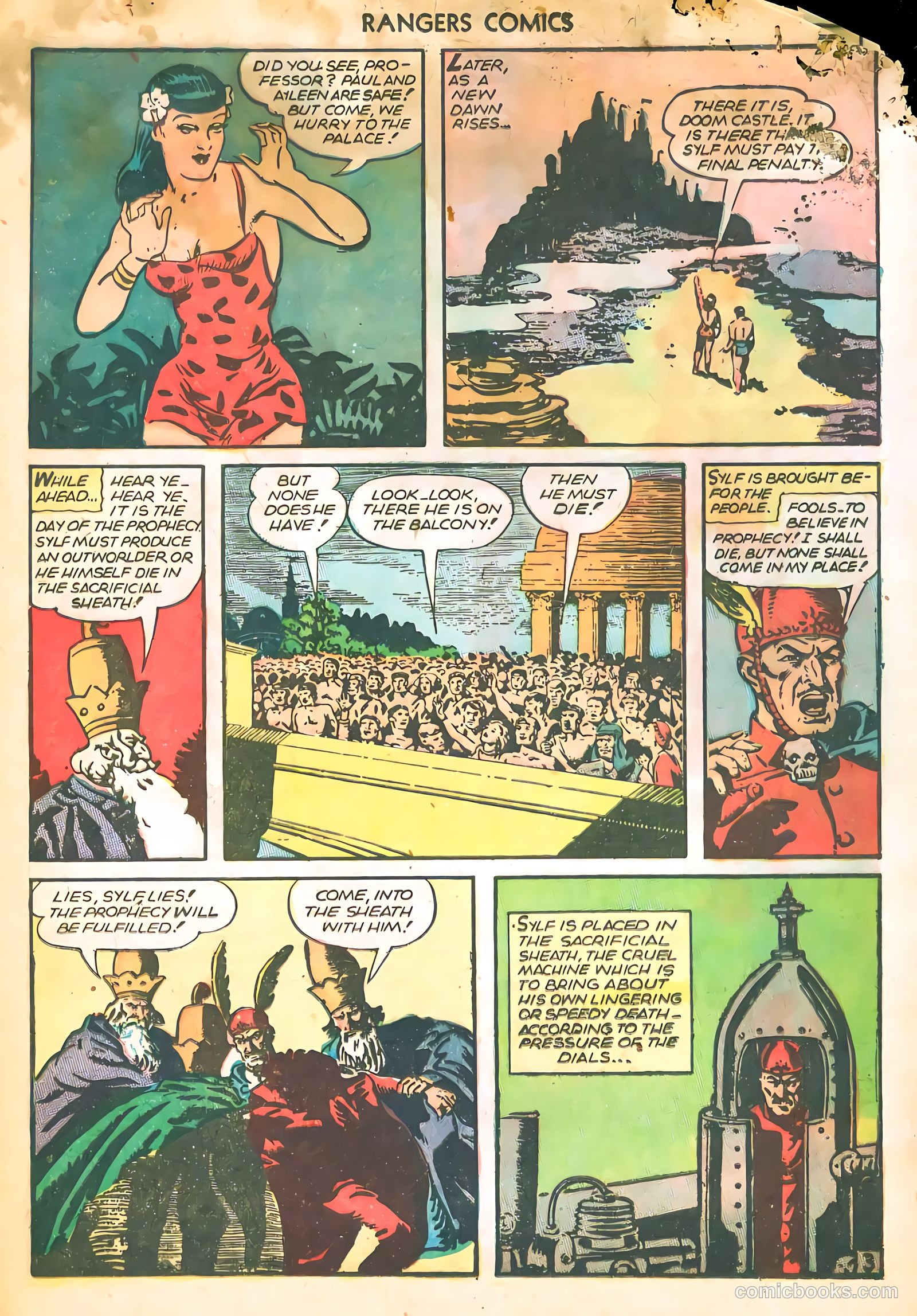 Rangers Comics #27 (1946) — page 22 of 37