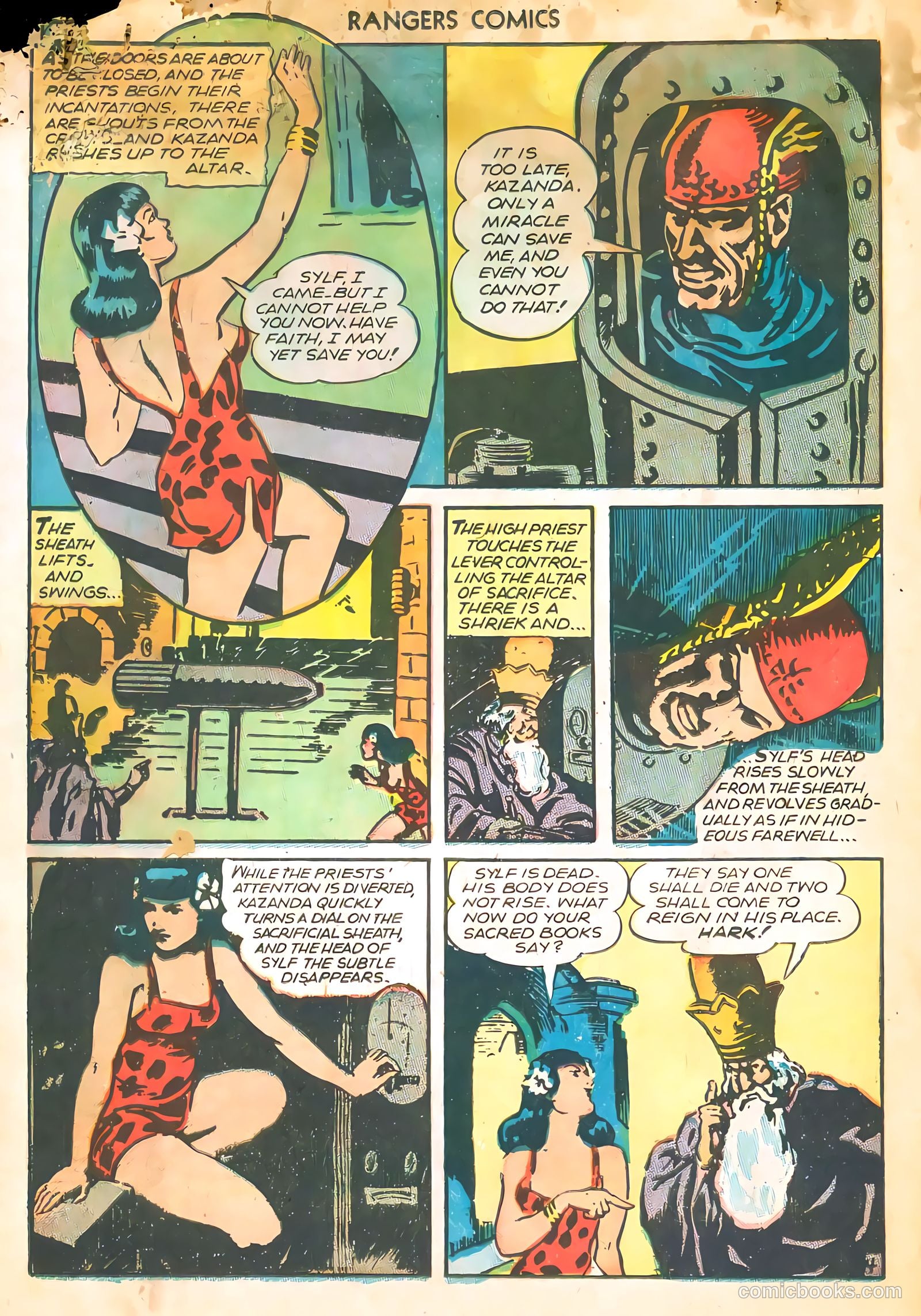 Rangers Comics #27 (1946) — page 23 of 37