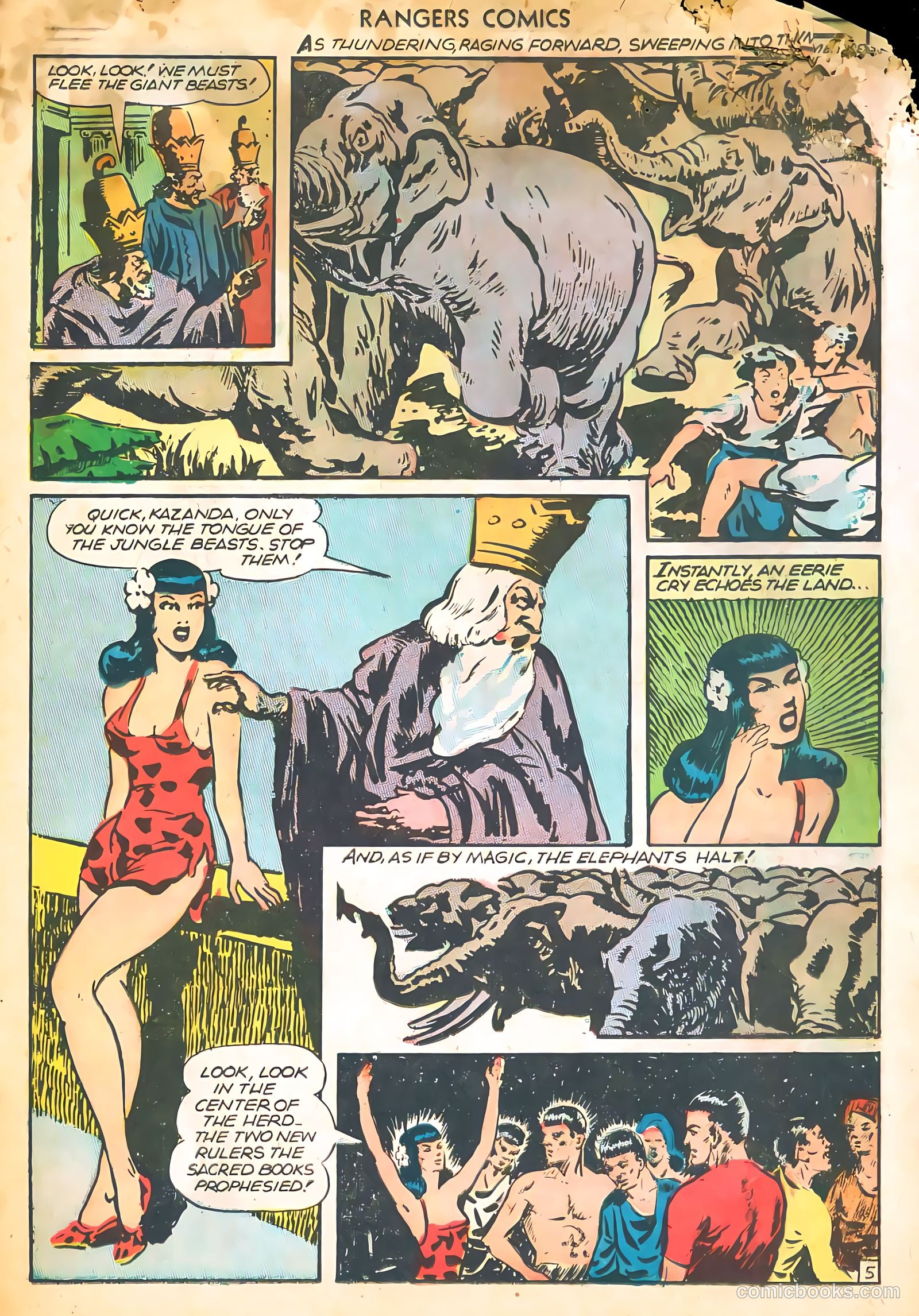 Rangers Comics #27 (1946) — page 24 of 37