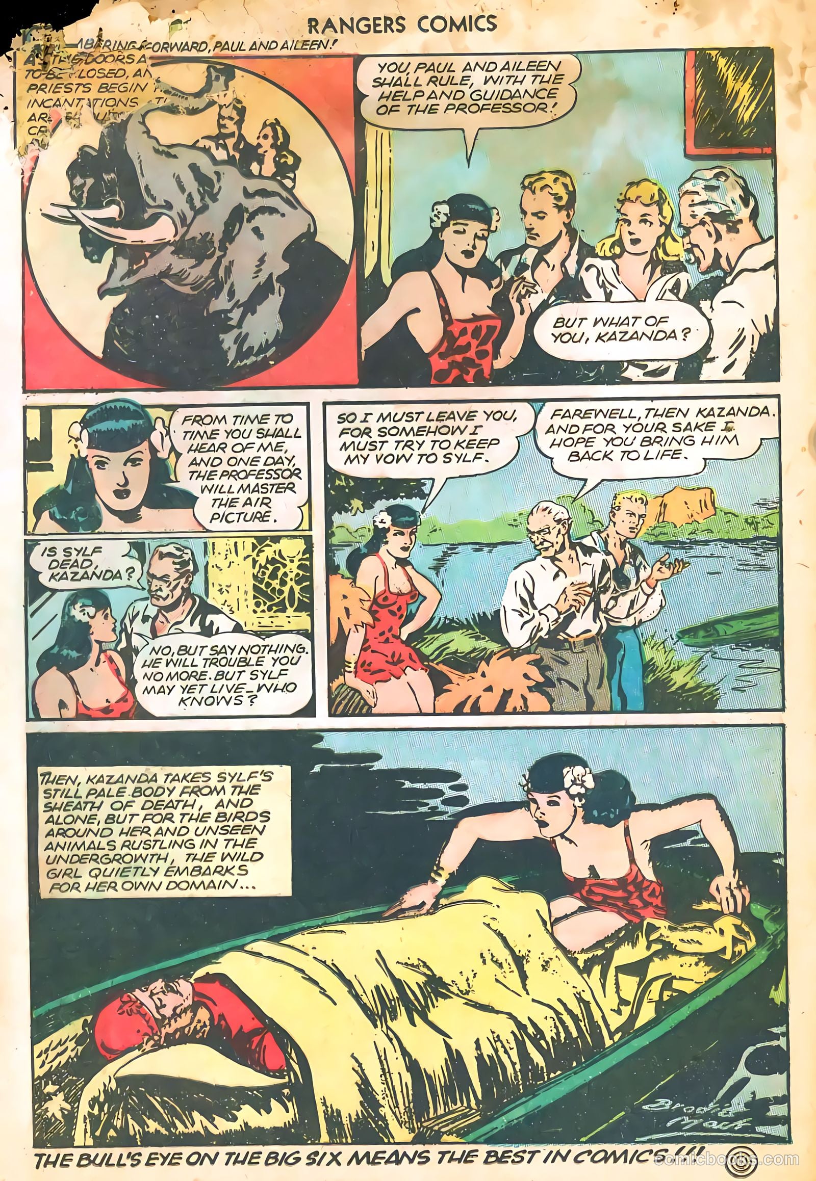 Rangers Comics #27 (1946) — page 25 of 37