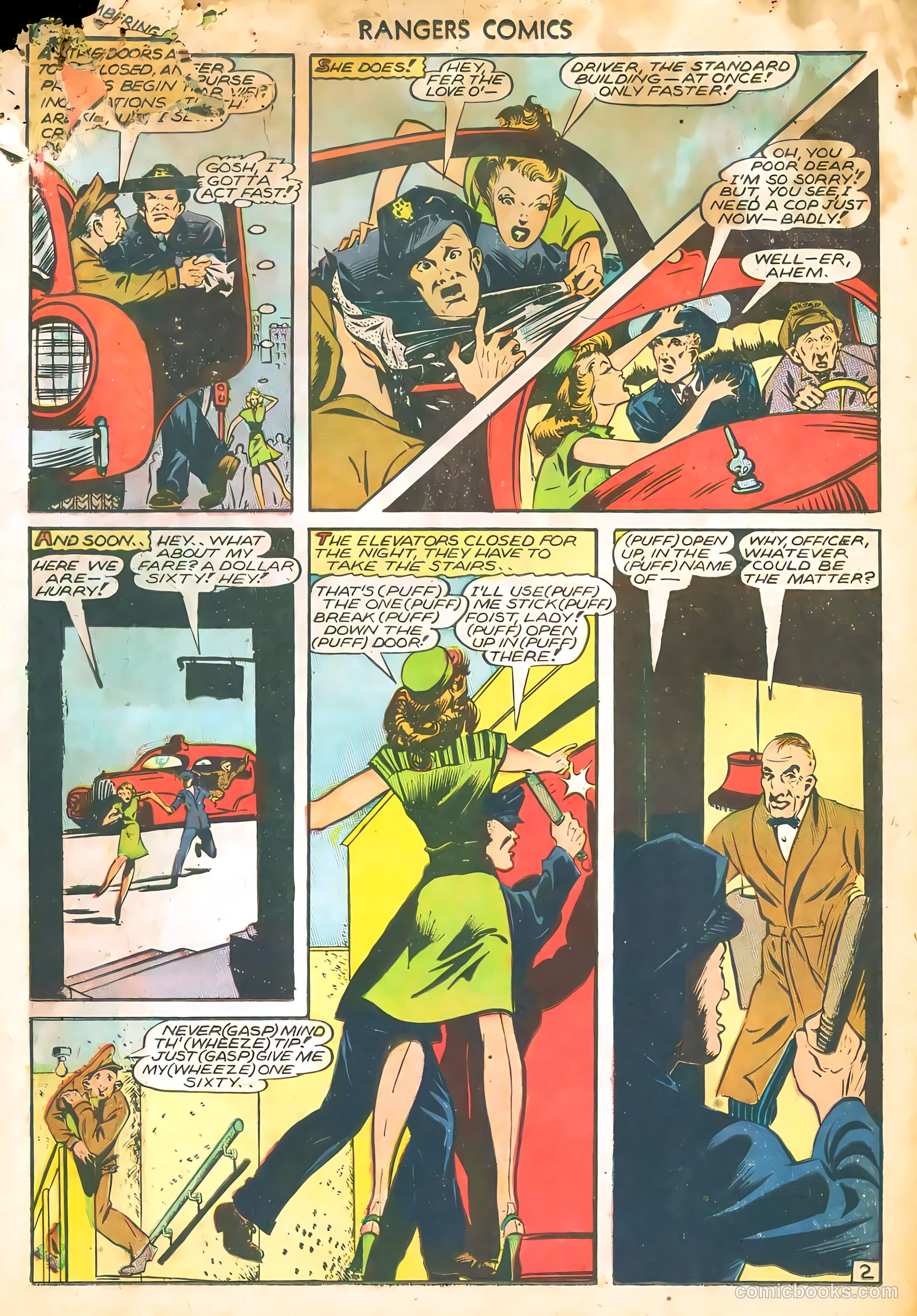 Rangers Comics #27 (1946) — page 27 of 37
