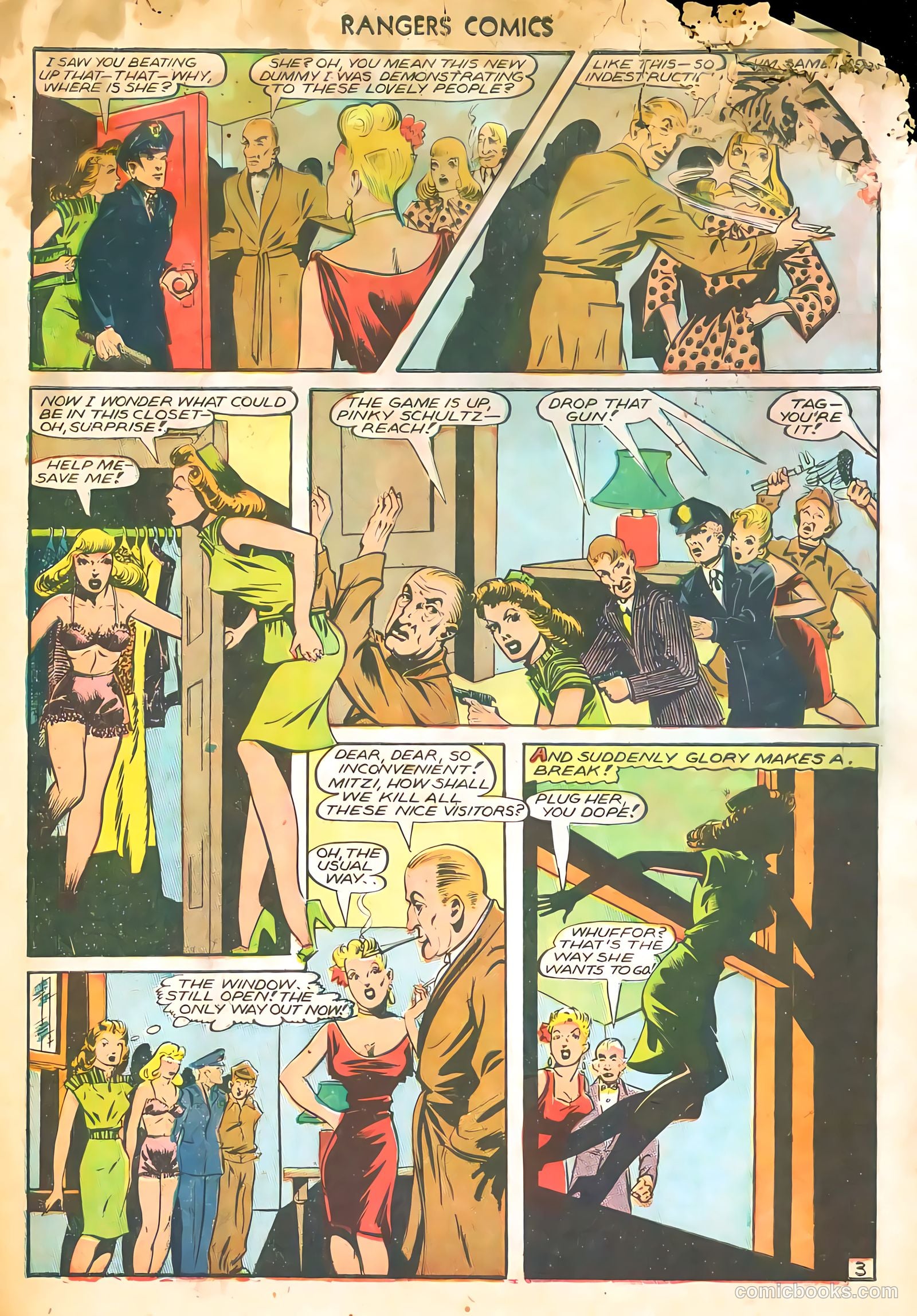 Rangers Comics #27 (1946) — page 28 of 37