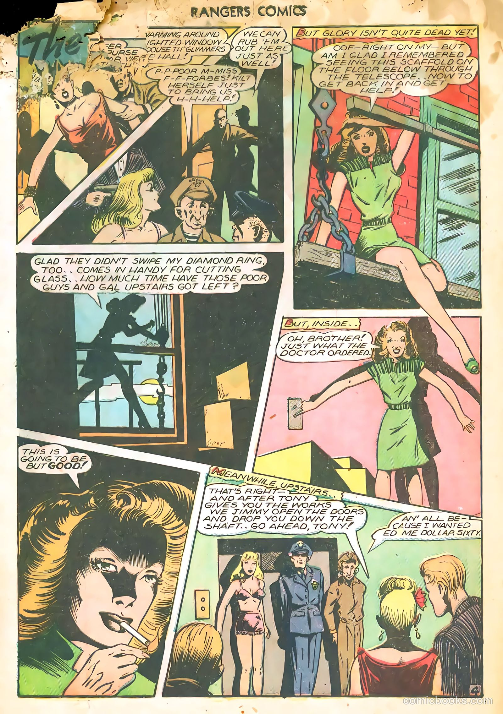 Rangers Comics #27 (1946) — page 29 of 37