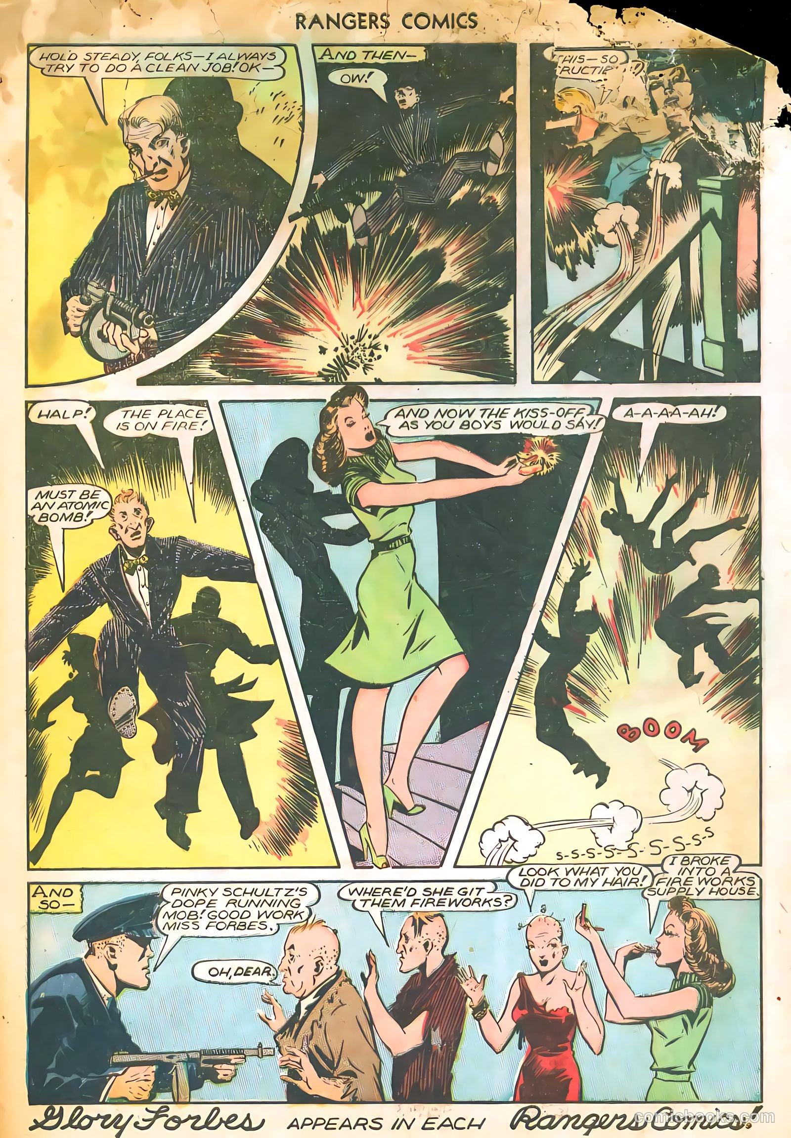 Rangers Comics #27 (1946) — page 30 of 37