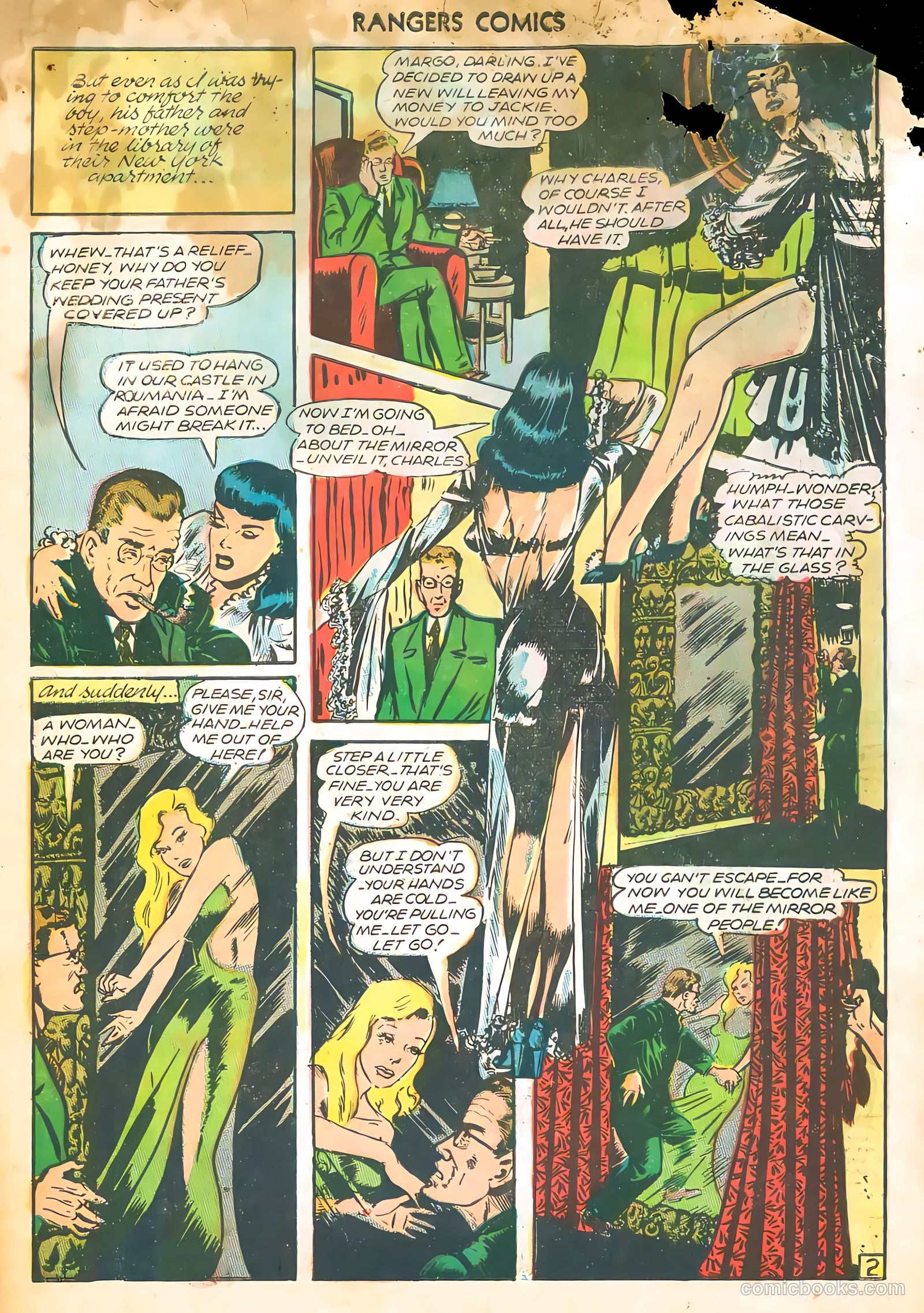 Rangers Comics #27 (1946) — page 32 of 37