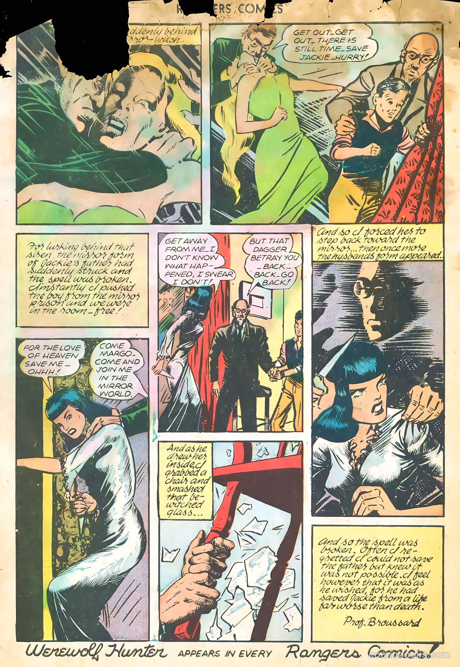 Rangers Comics #27 (1946) — page 35 of 37