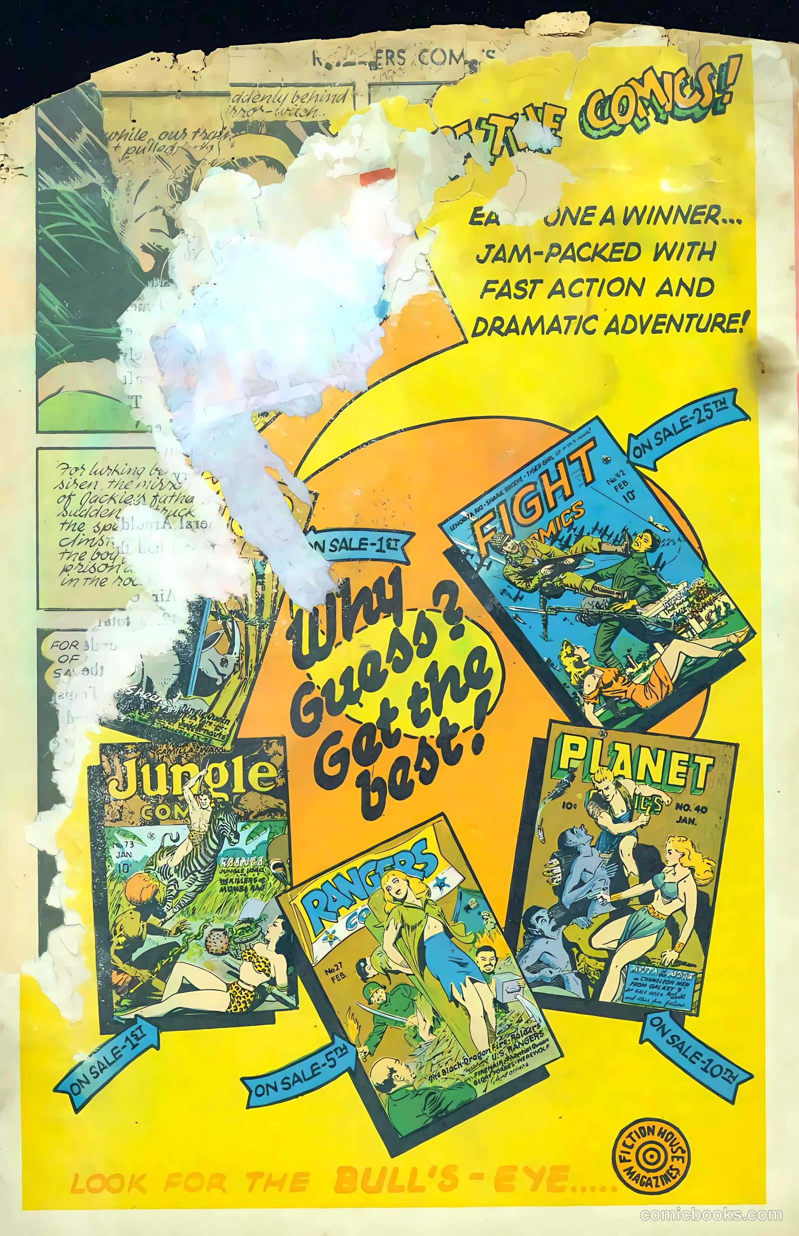 Rangers Comics #27 (1946) — page 37 of 37