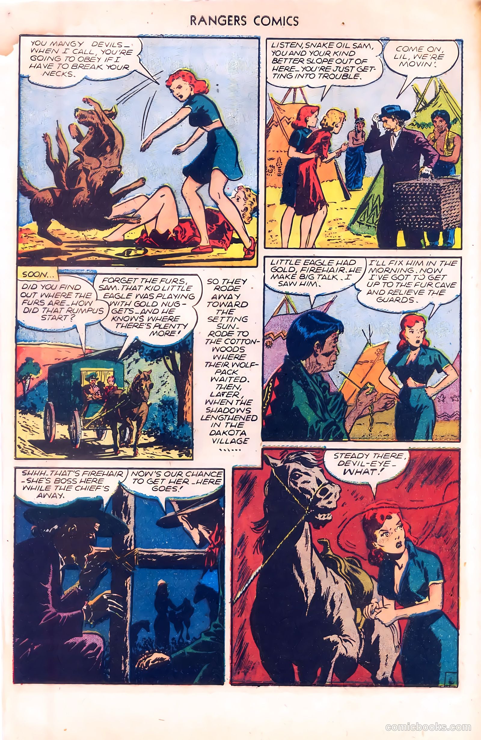 Rangers Comics #28 (1946) — page 8 of 52