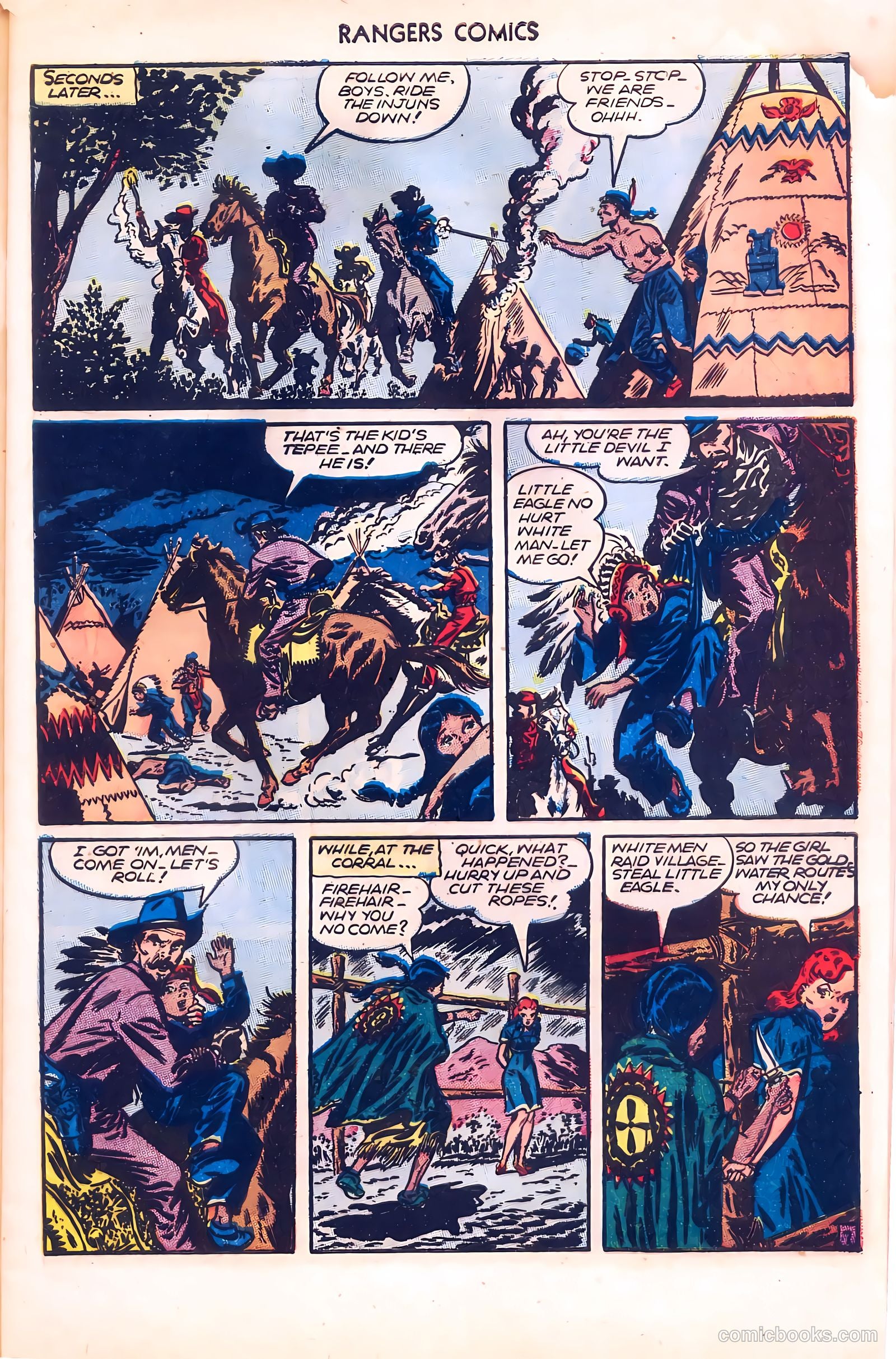 Rangers Comics #28 (1946) — page 9 of 52