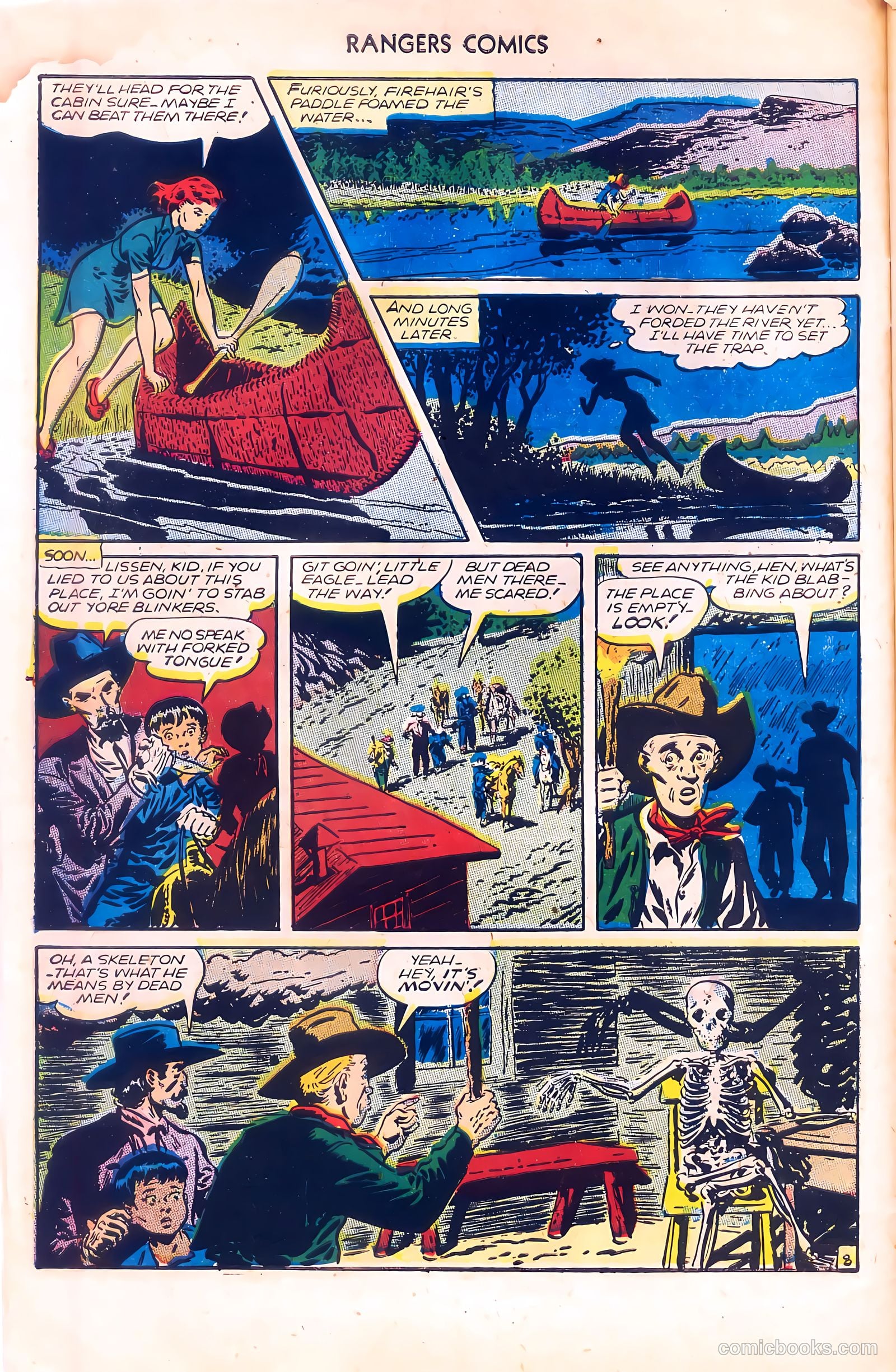Rangers Comics #28 (1946) — page 10 of 52