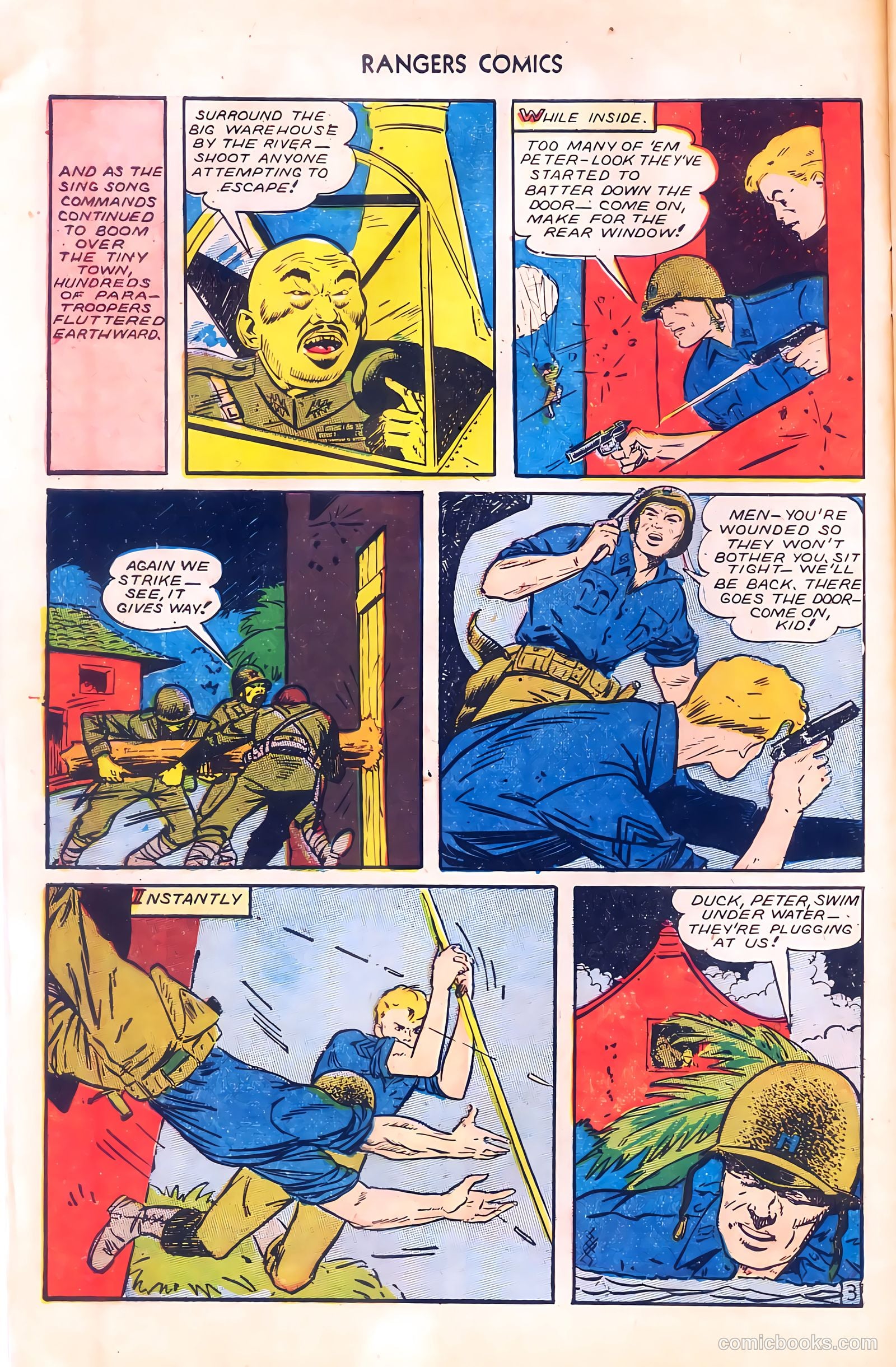 Rangers Comics #28 (1946) — page 14 of 52