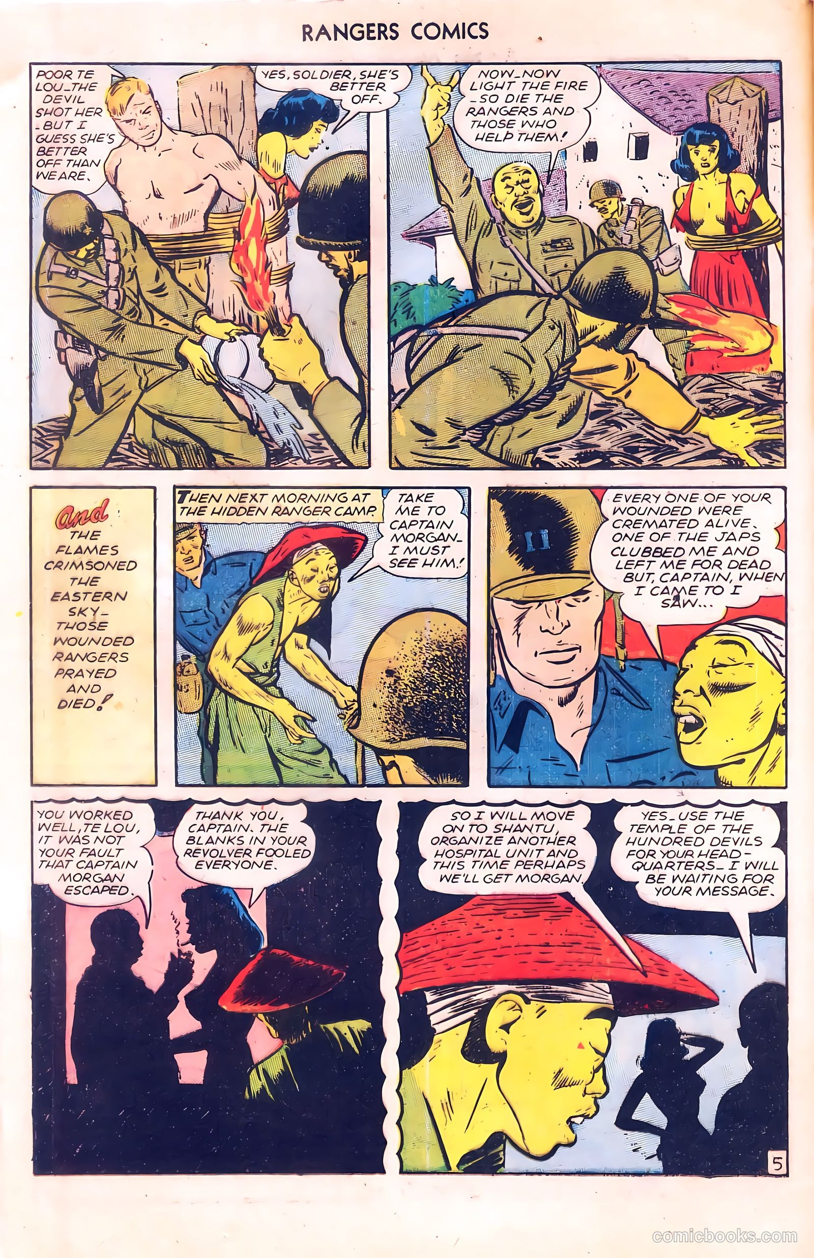 Rangers Comics #28 (1946) — page 16 of 52