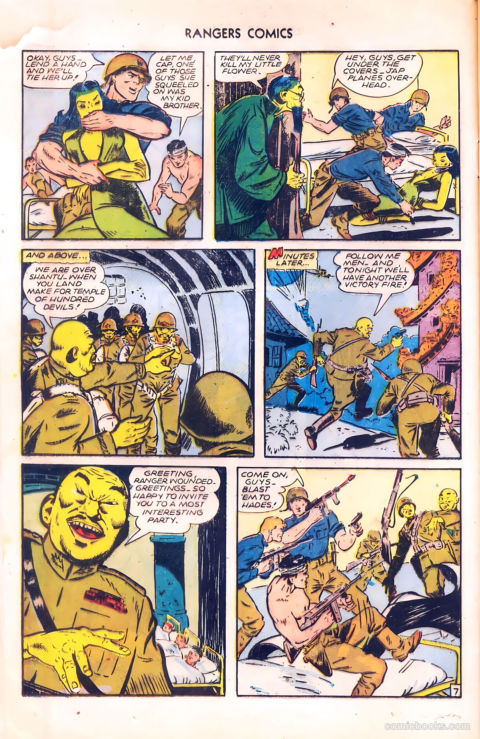 Rangers Comics #28 (1946) — page 18 of 52