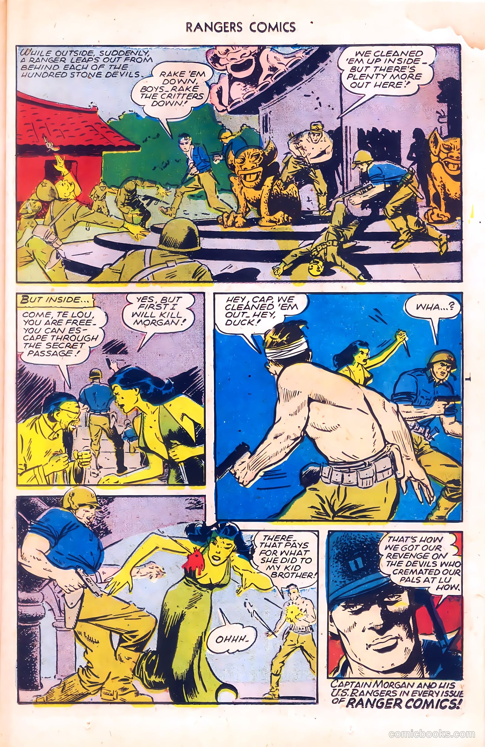 Rangers Comics #28 (1946) — page 19 of 52