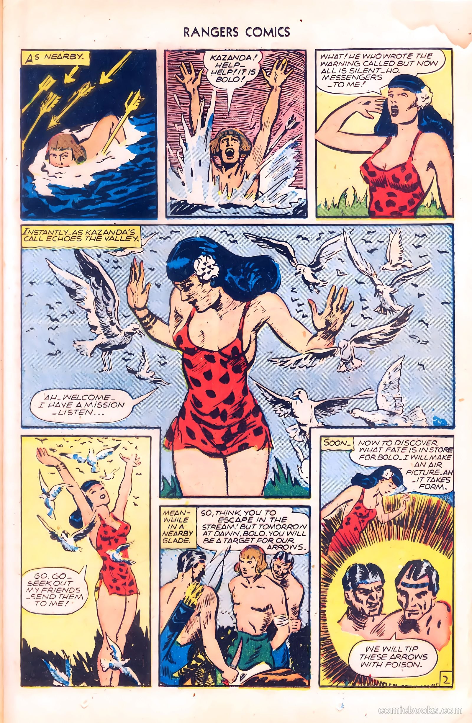 Rangers Comics #28 (1946) — page 21 of 52