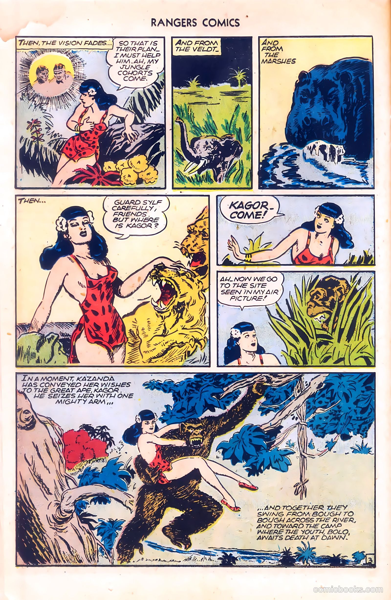 Rangers Comics #28 (1946) — page 22 of 52