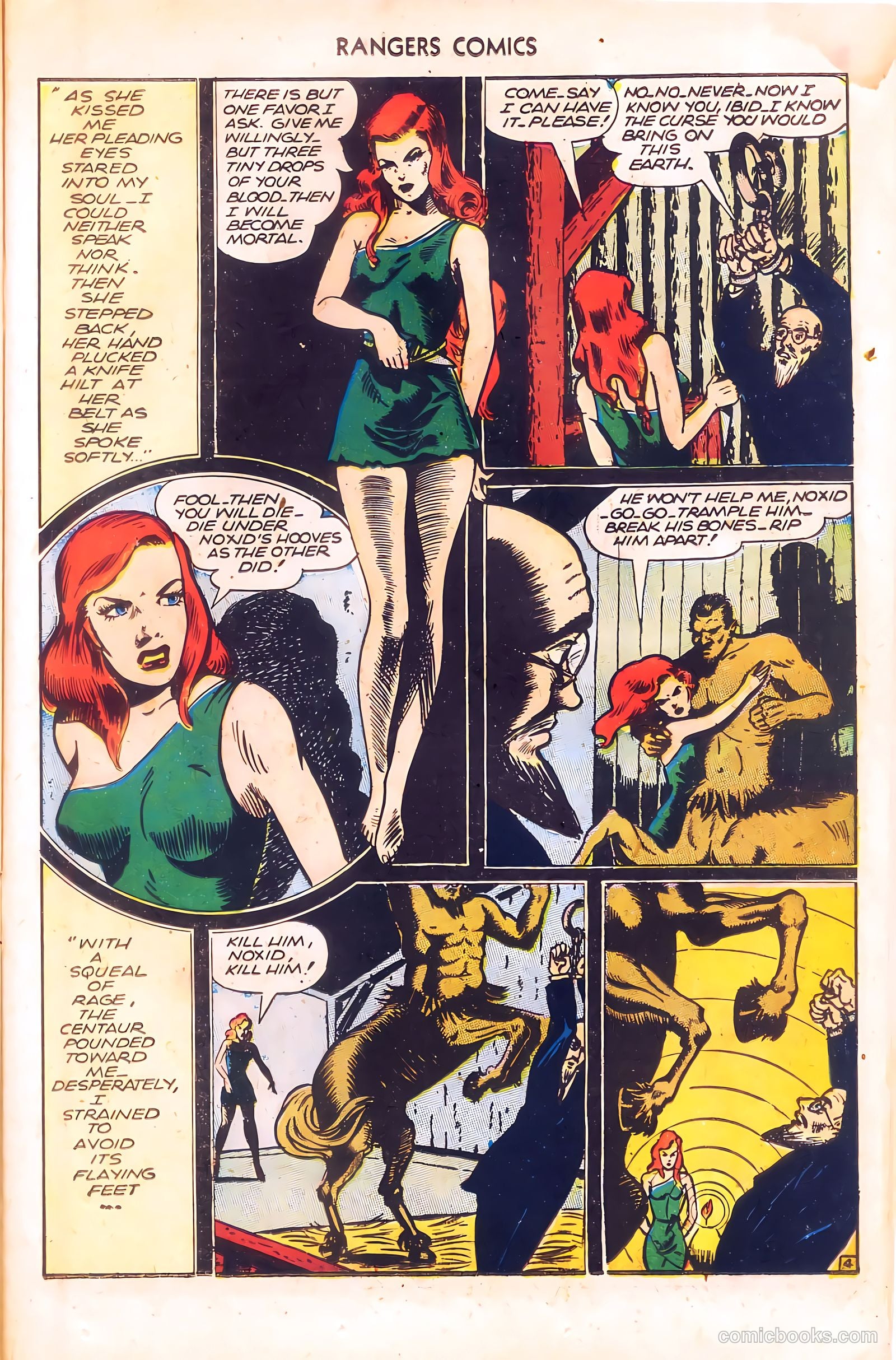 Rangers Comics #28 (1946) — page 31 of 52
