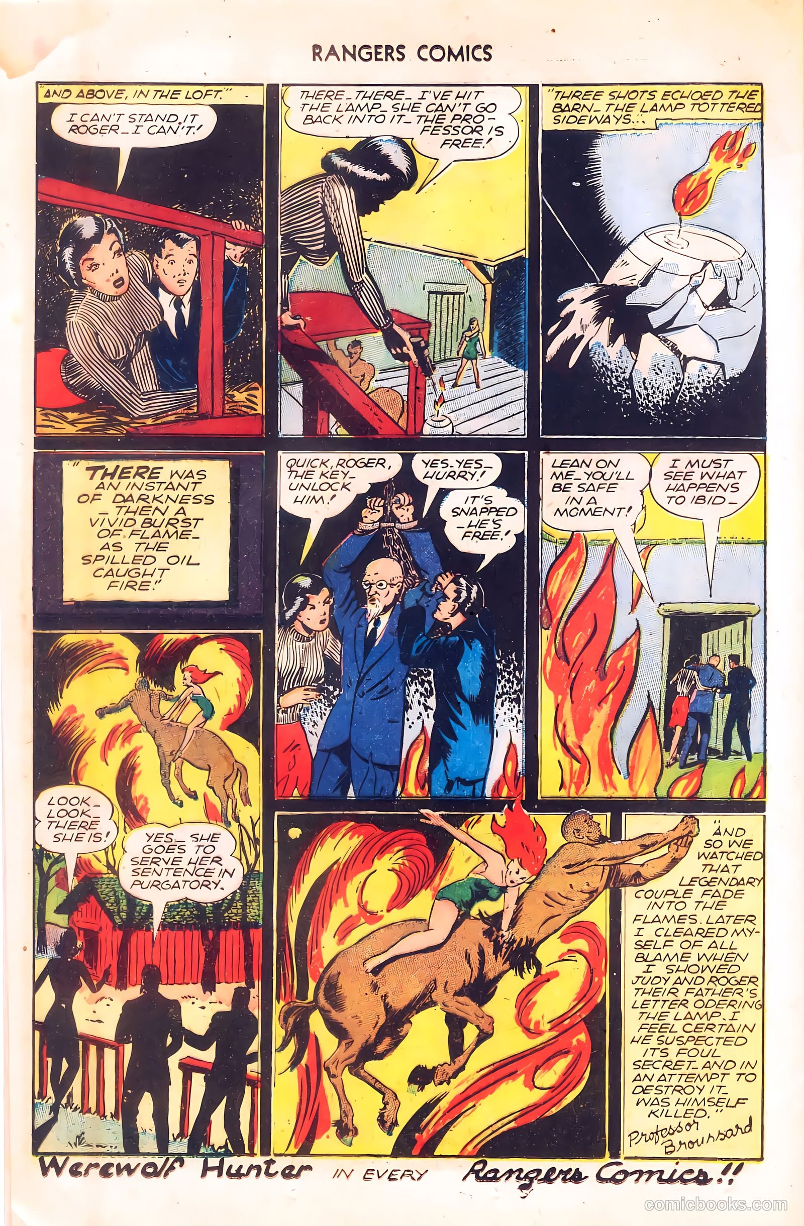 Rangers Comics #28 (1946) — page 32 of 52