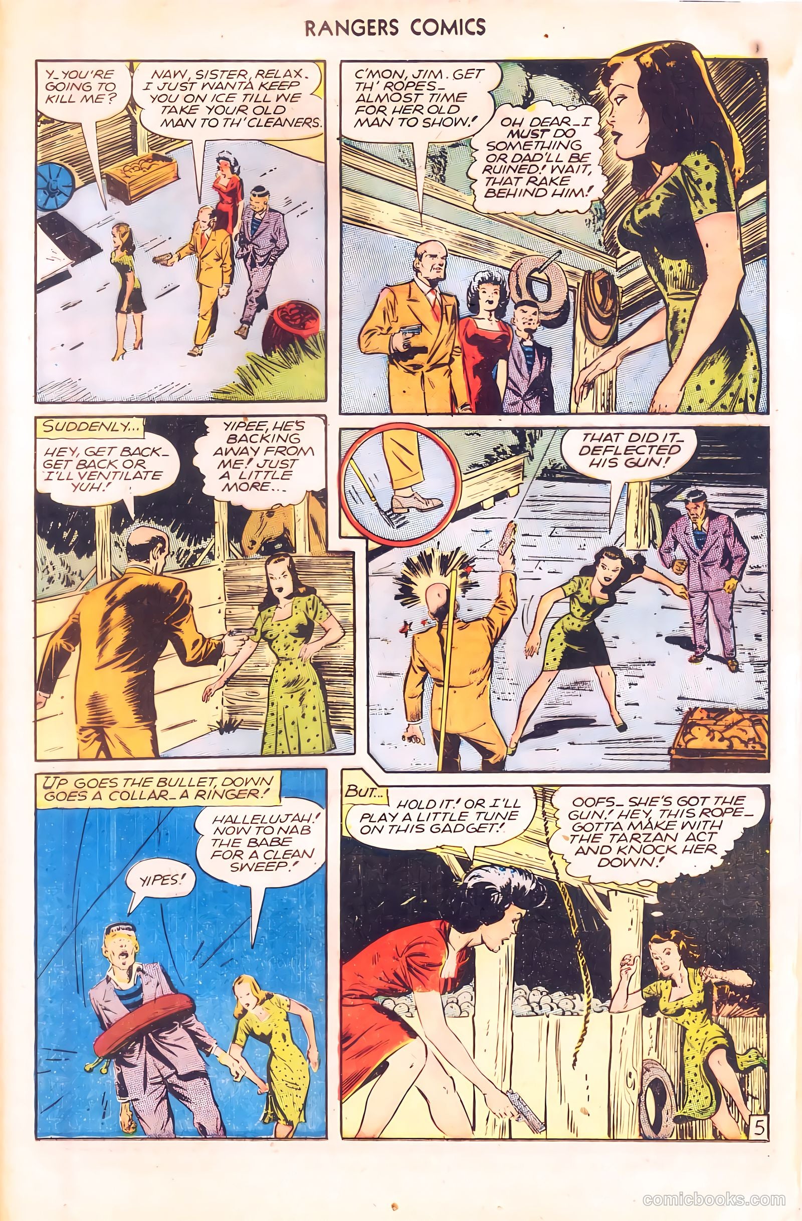 Rangers Comics #28 (1946) — page 37 of 52
