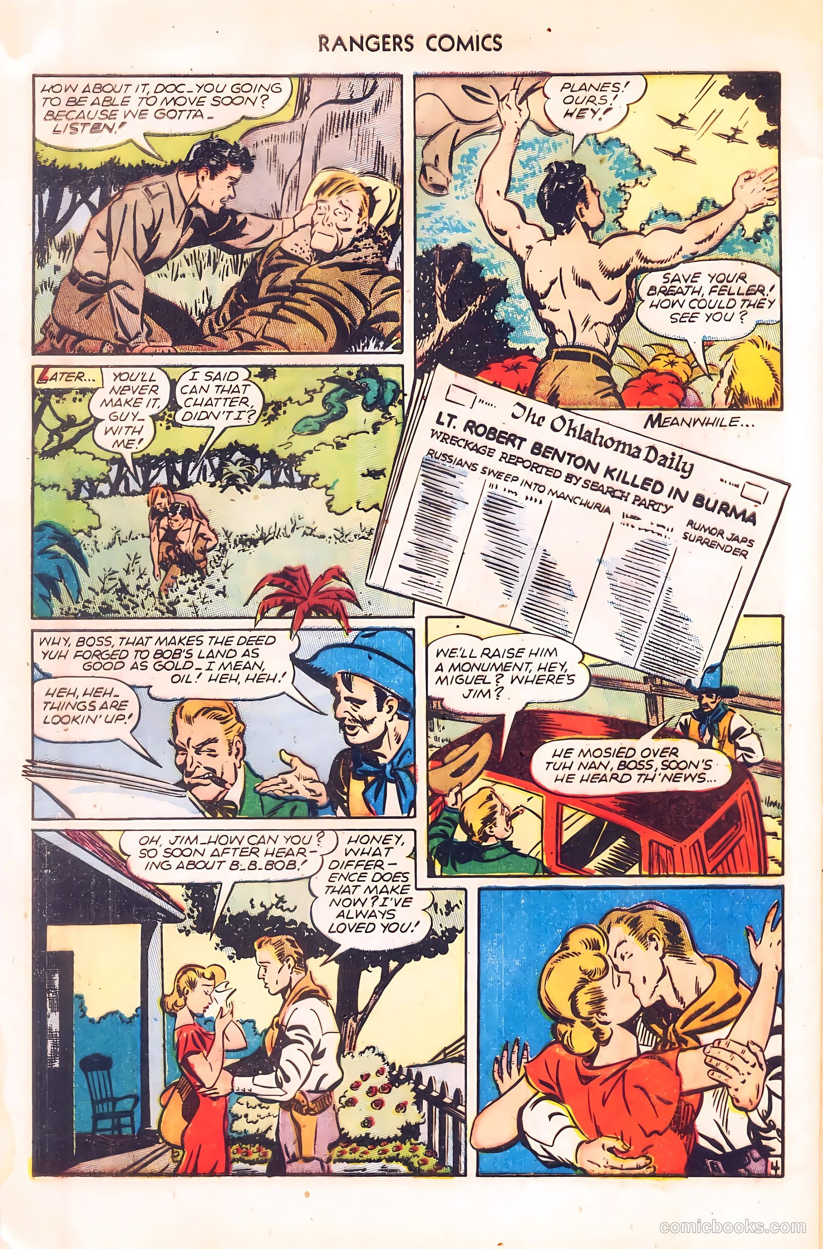 Rangers Comics #28 (1946) — page 42 of 52