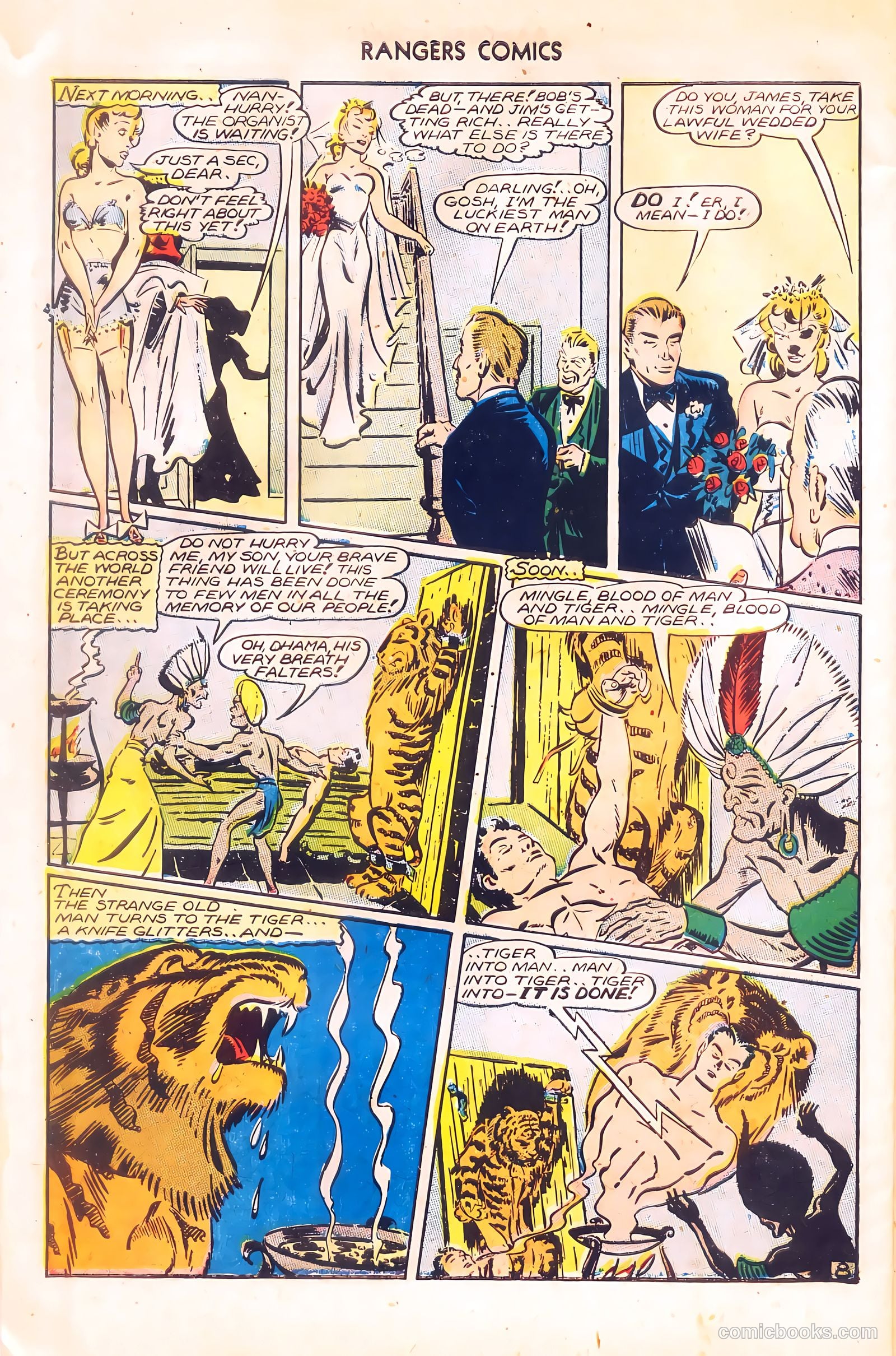 Rangers Comics #28 (1946) — page 46 of 52