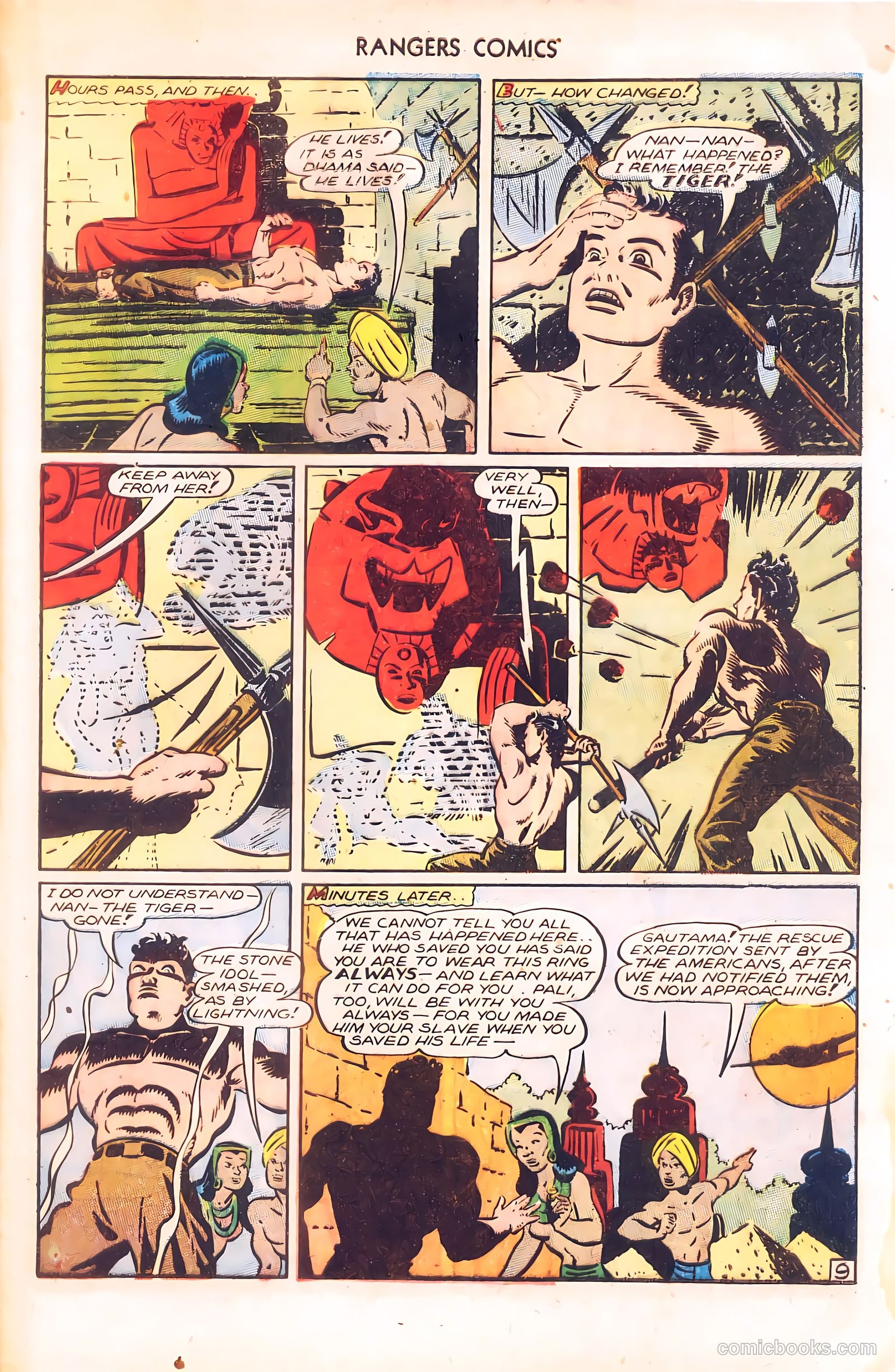 Rangers Comics #28 (1946) — page 47 of 52