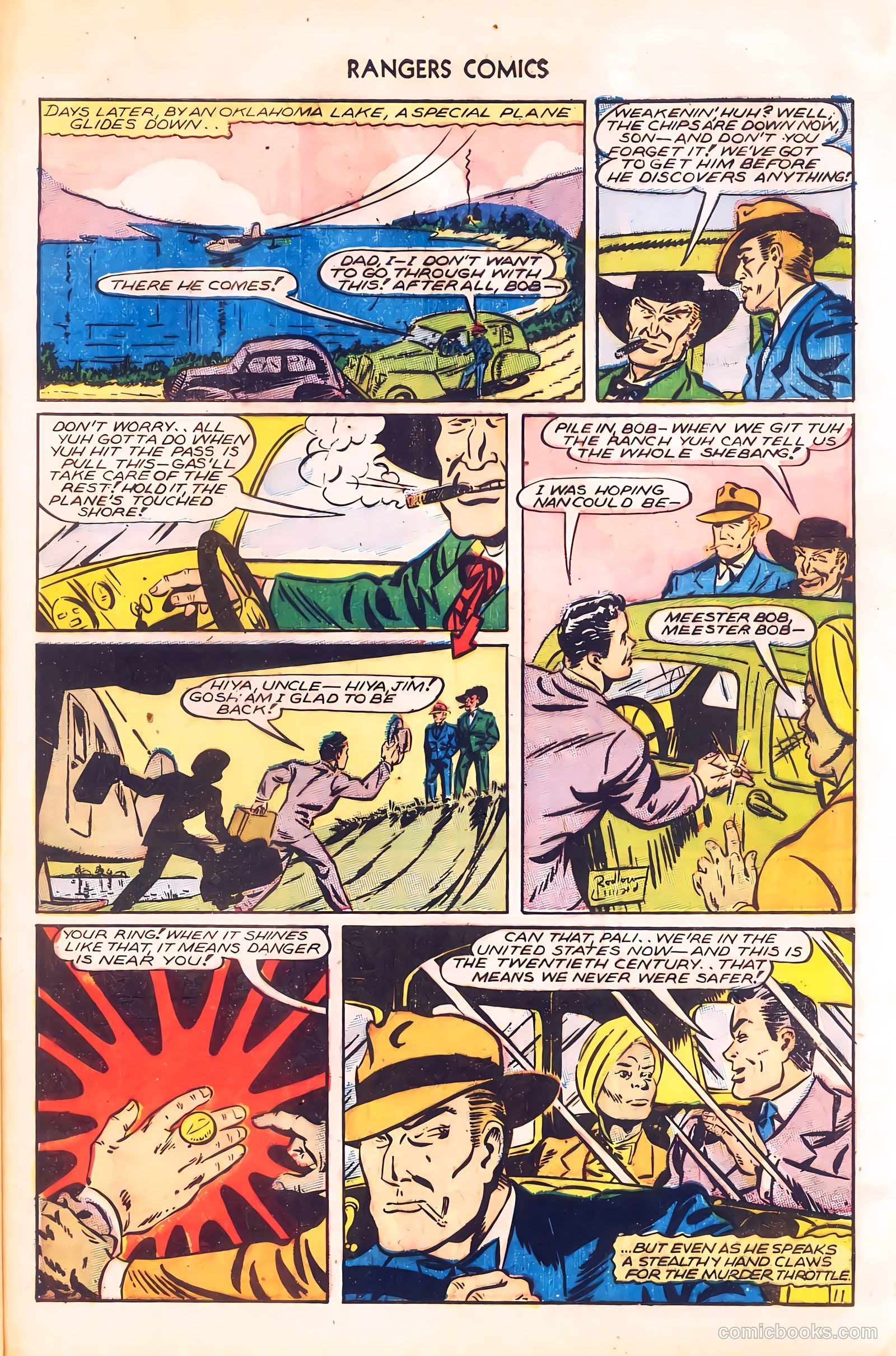 Rangers Comics #28 (1946) — page 49 of 52