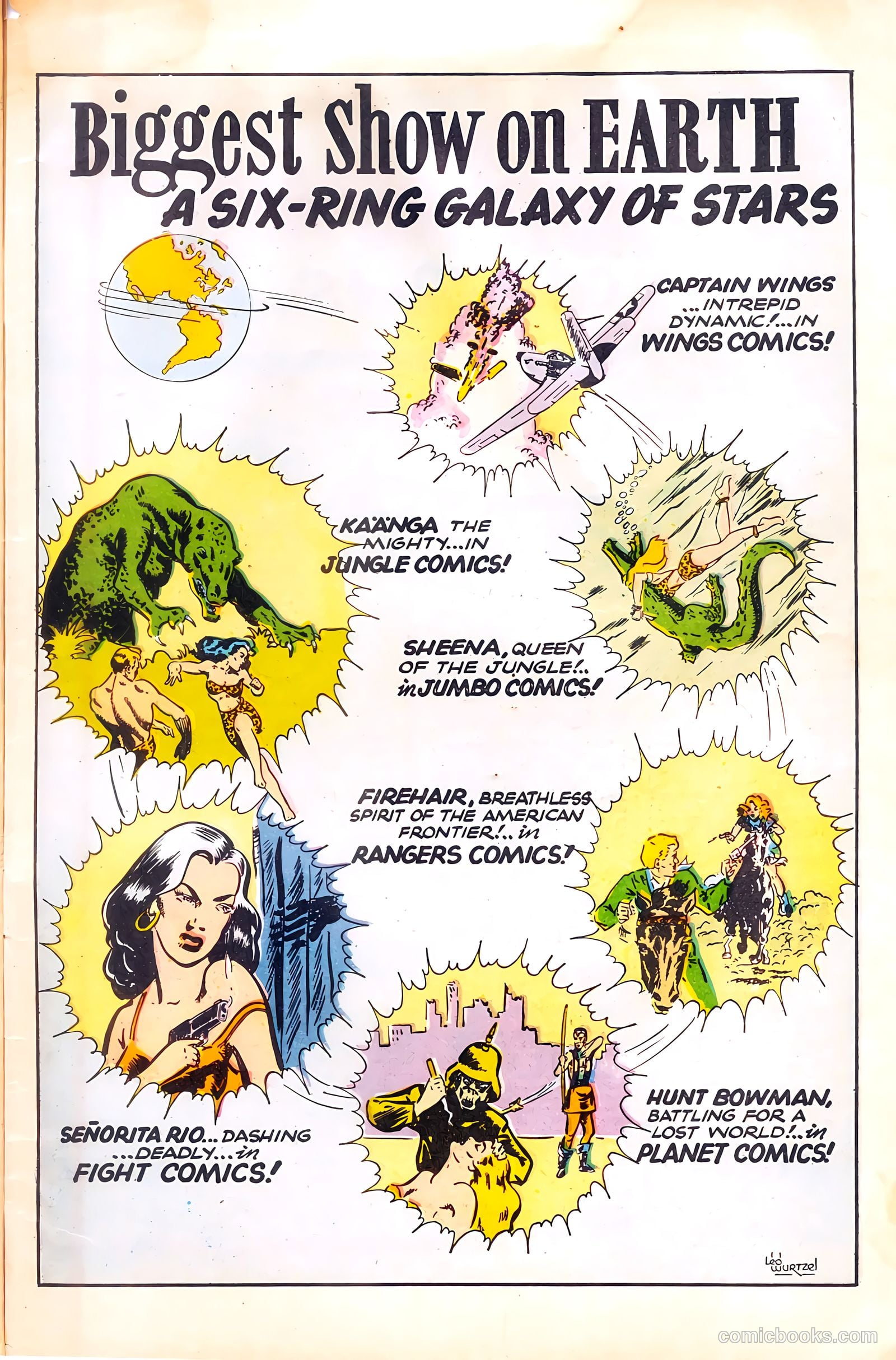 Rangers Comics #28 (1946) — page 51 of 52