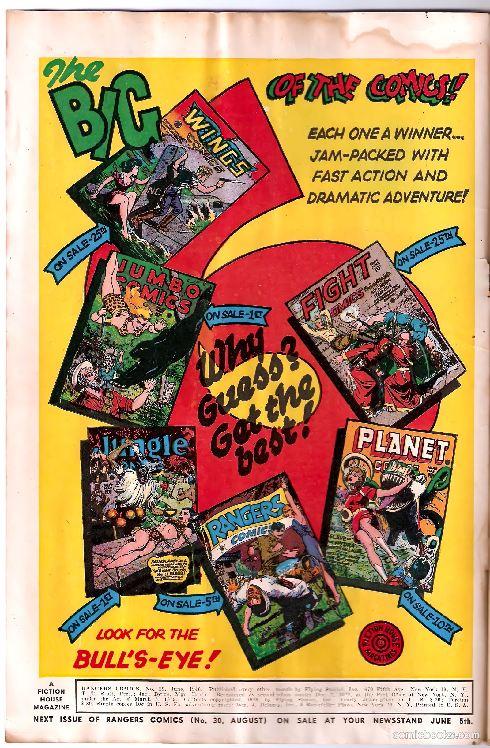 Rangers Comics #29 (1946) — page 2 of 52