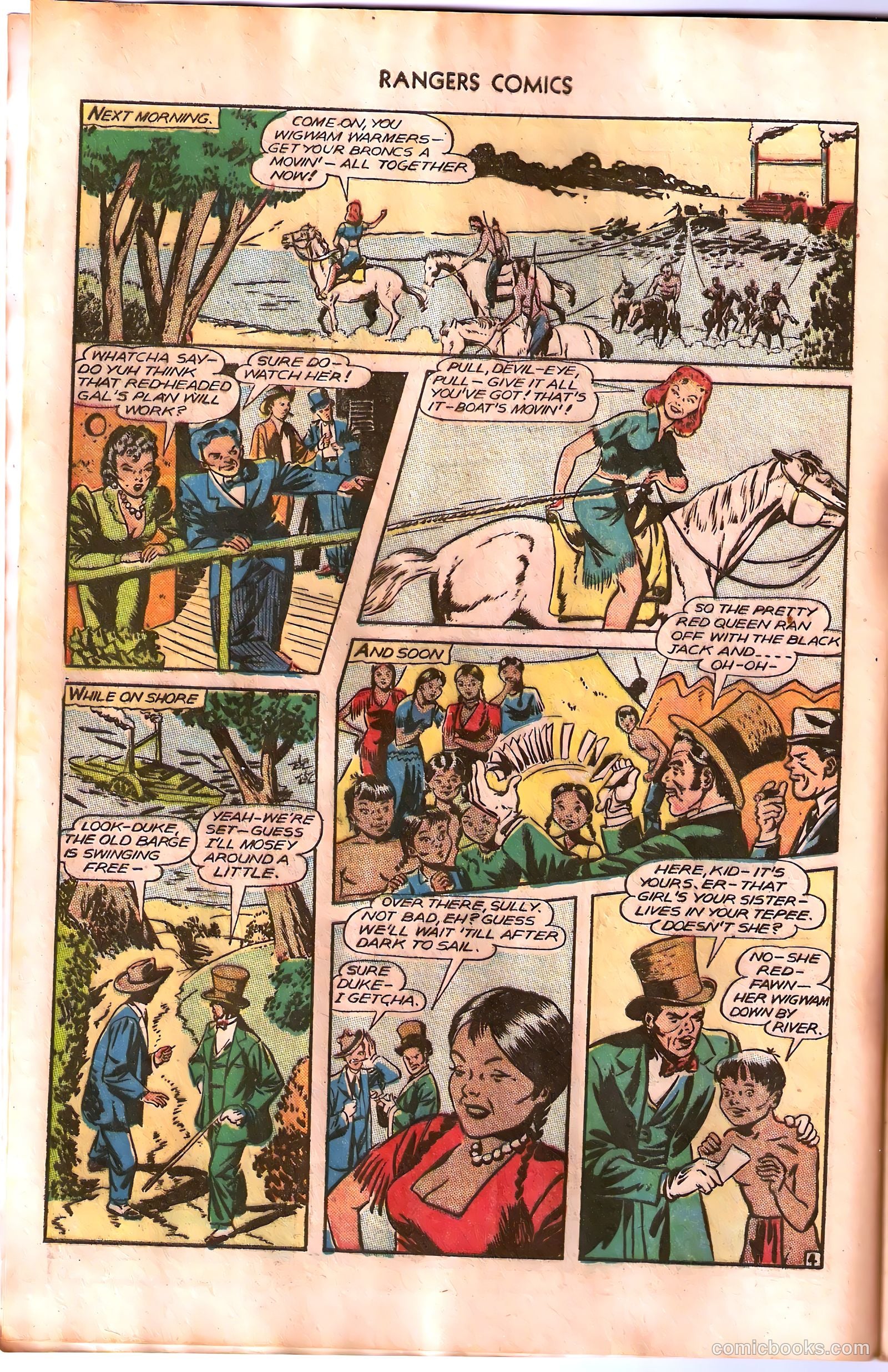 Rangers Comics #29 (1946) — page 6 of 52
