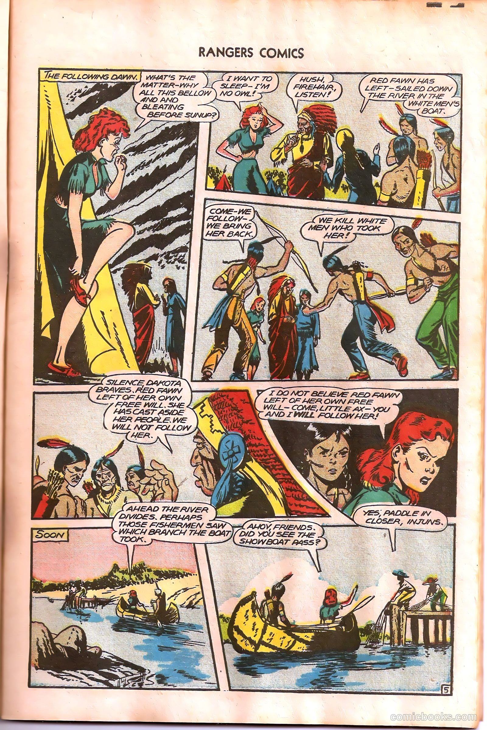 Rangers Comics #29 (1946) — page 7 of 52