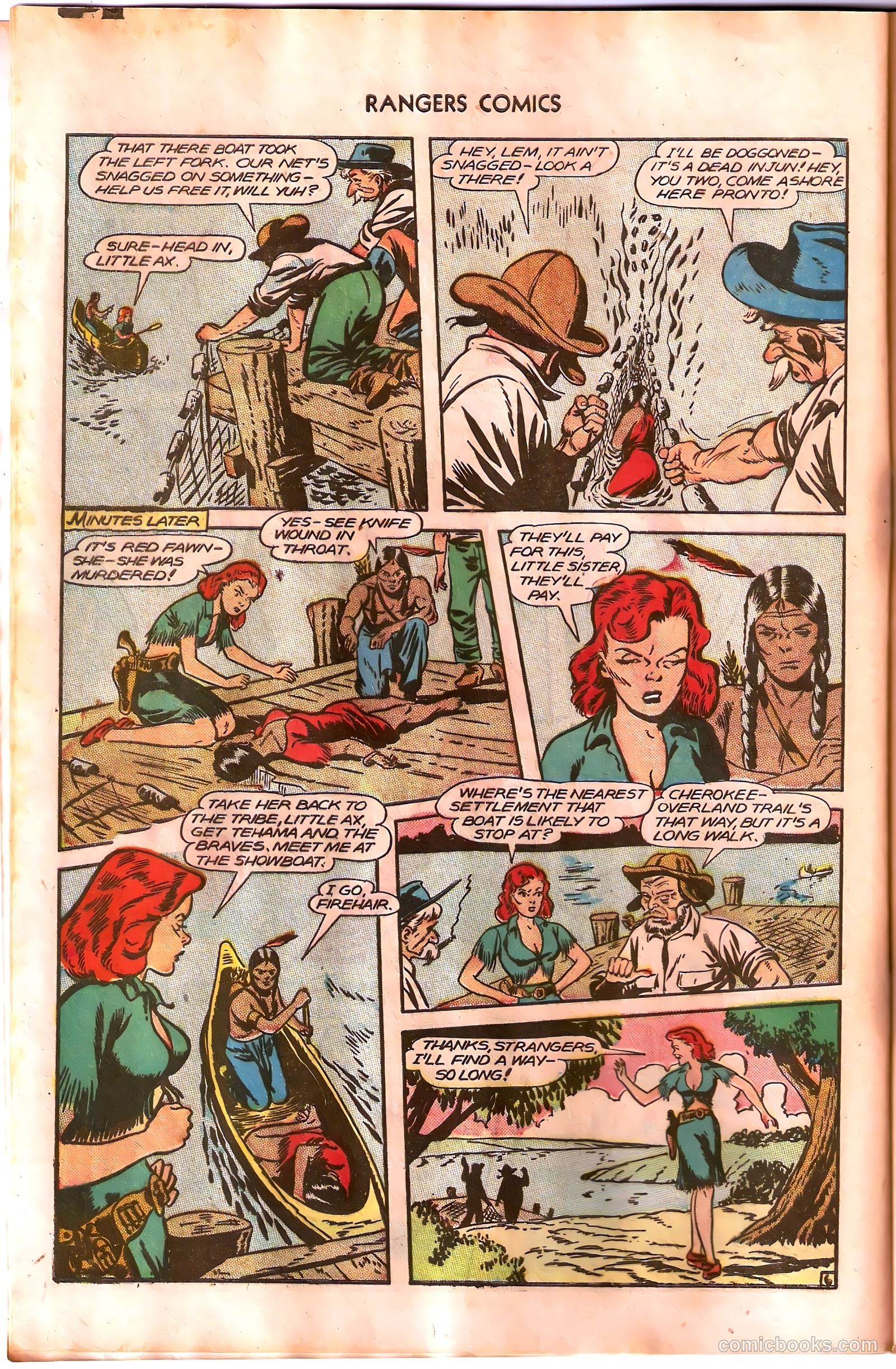 Rangers Comics #29 (1946) — page 8 of 52