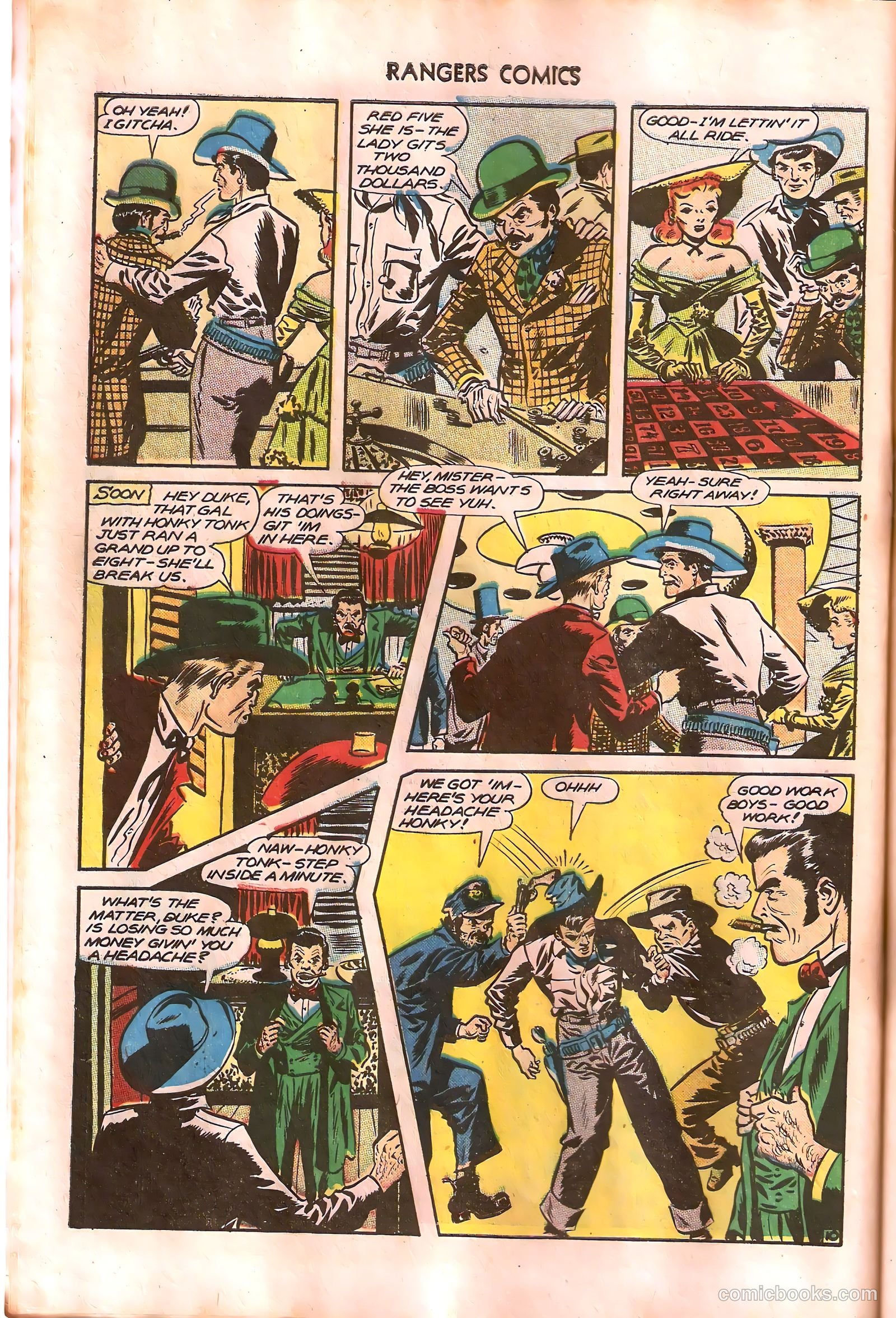 Rangers Comics #29 (1946) — page 12 of 52