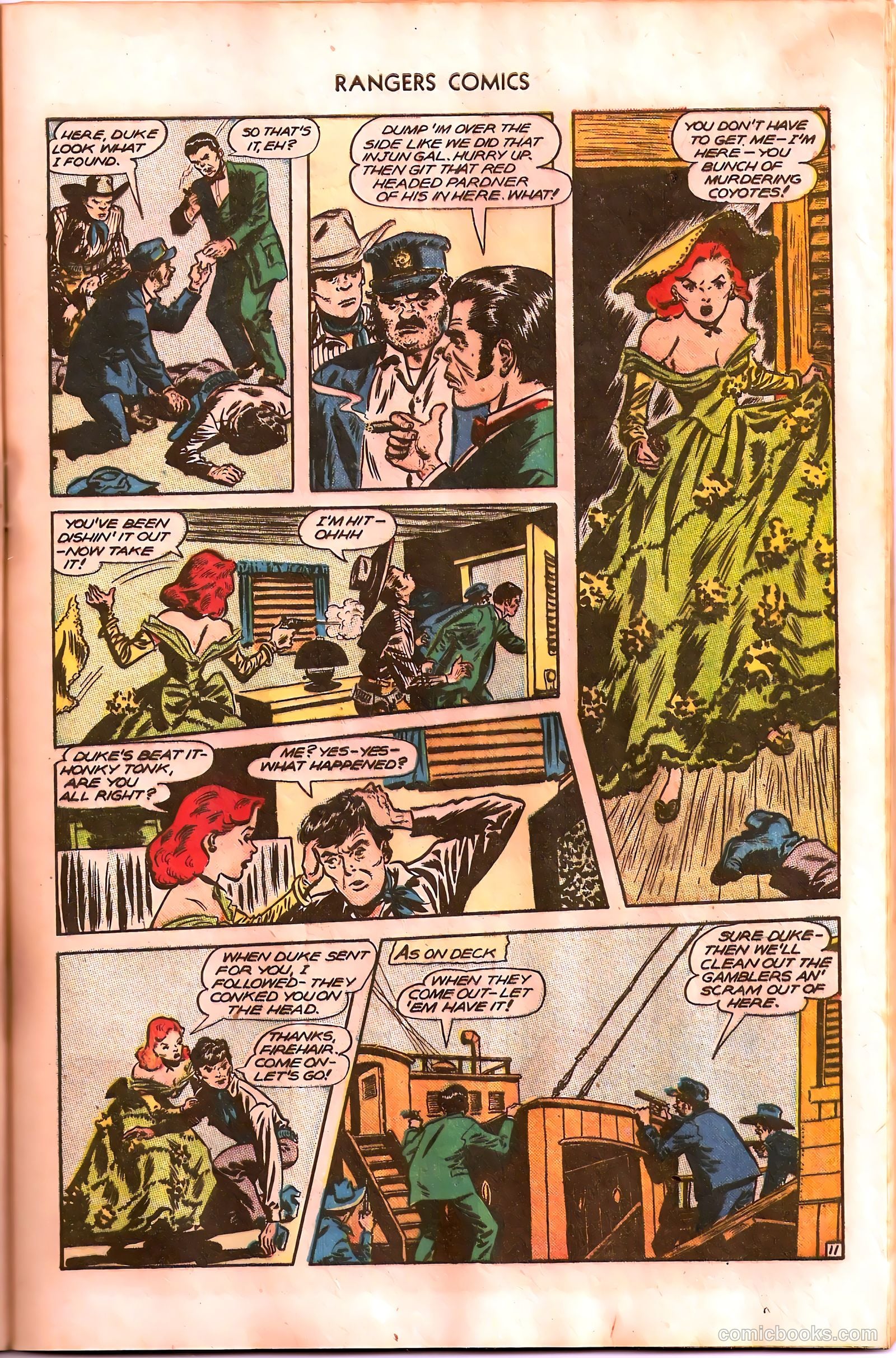 Rangers Comics #29 (1946) — page 13 of 52