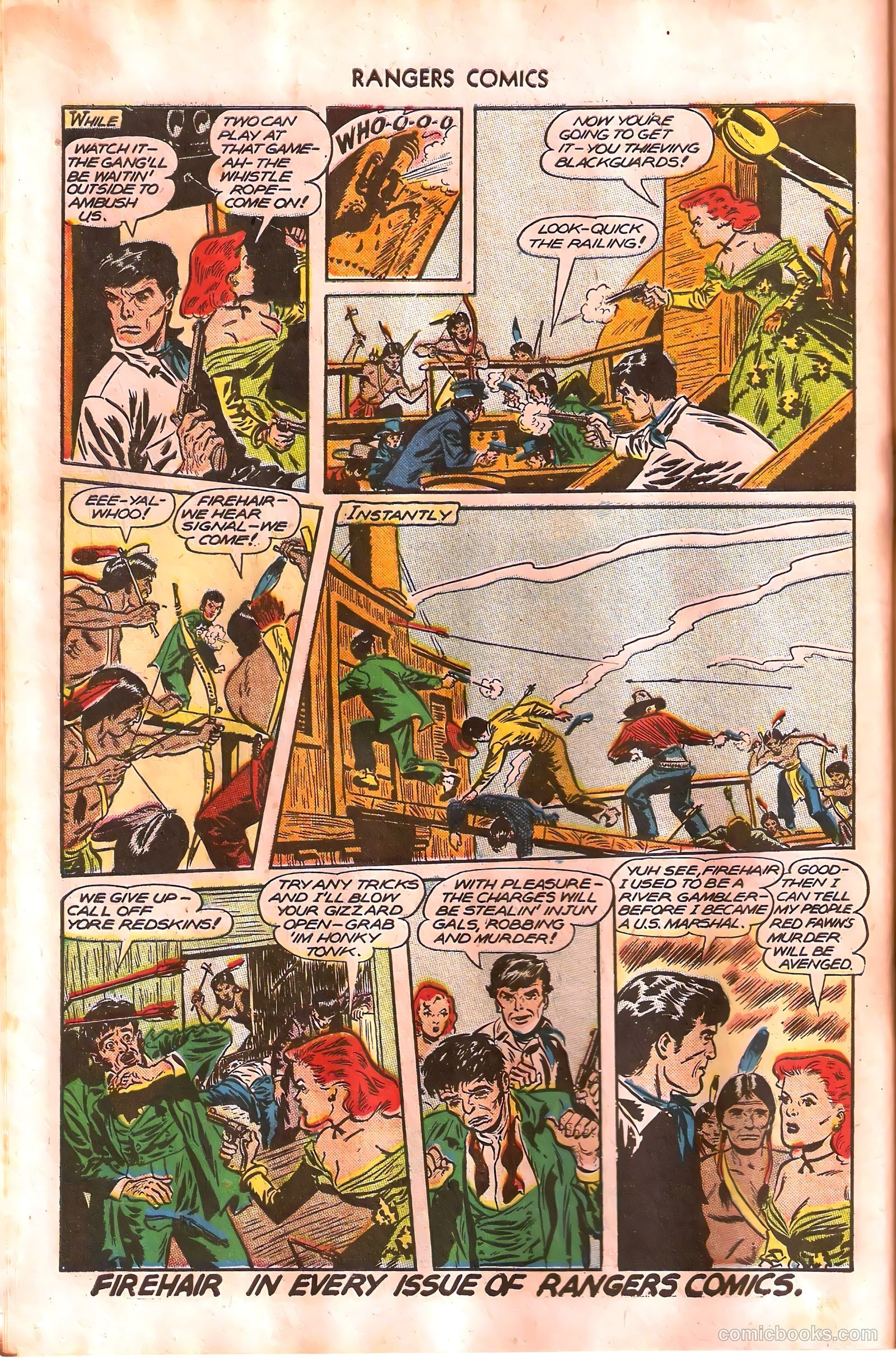 Rangers Comics #29 (1946) — page 14 of 52