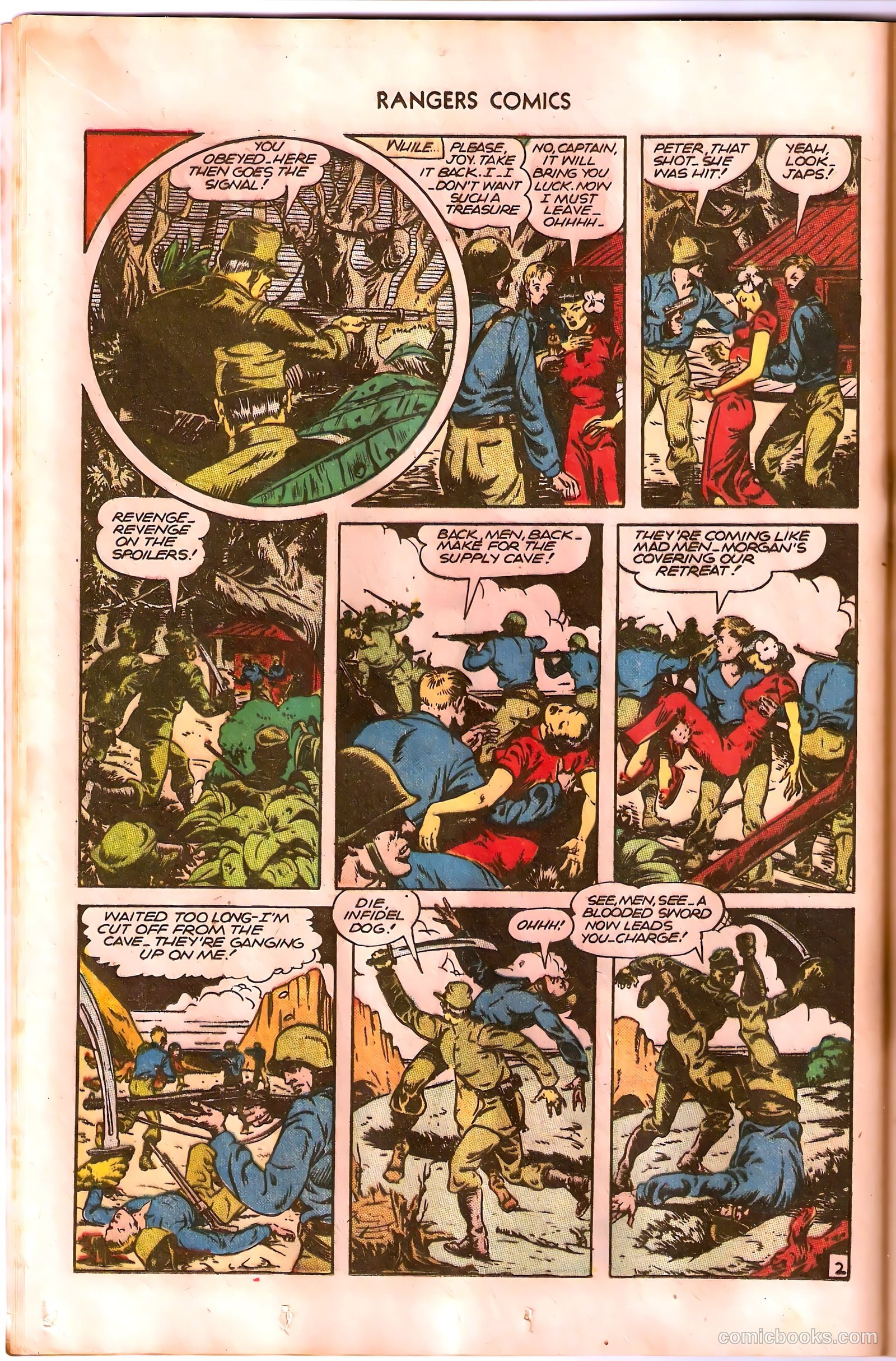 Rangers Comics #29 (1946) — page 16 of 52
