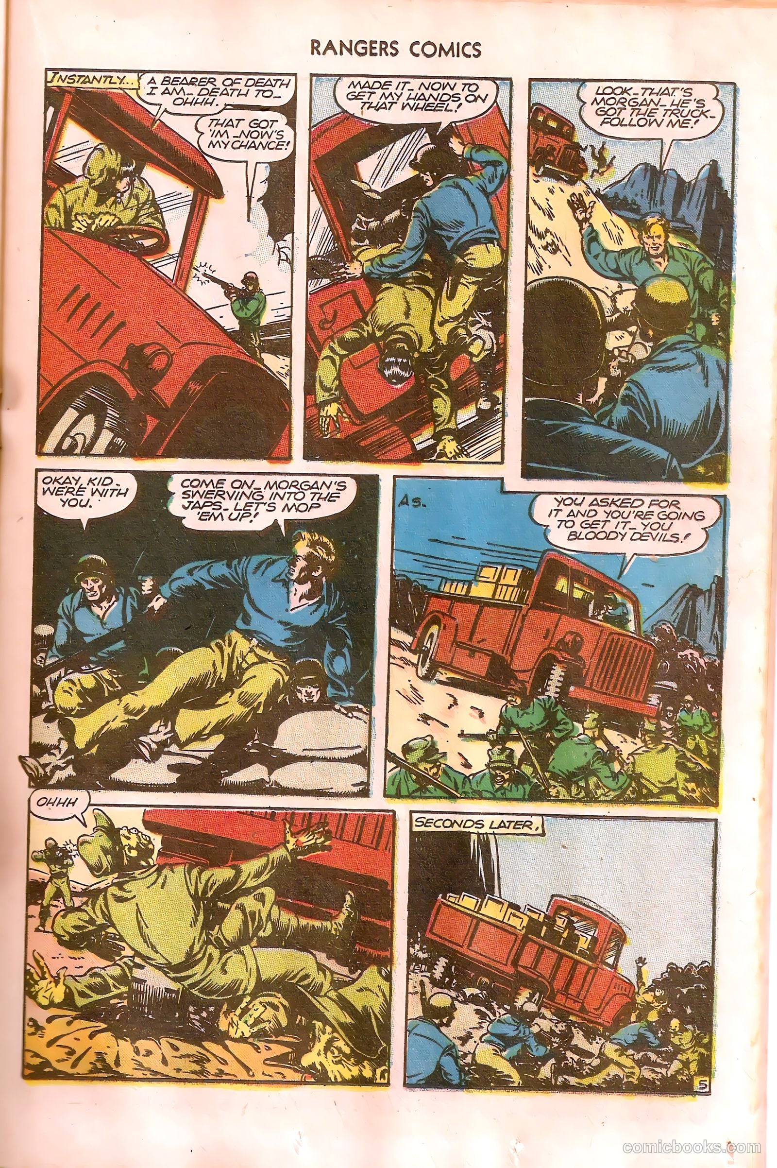 Rangers Comics #29 (1946) — page 19 of 52