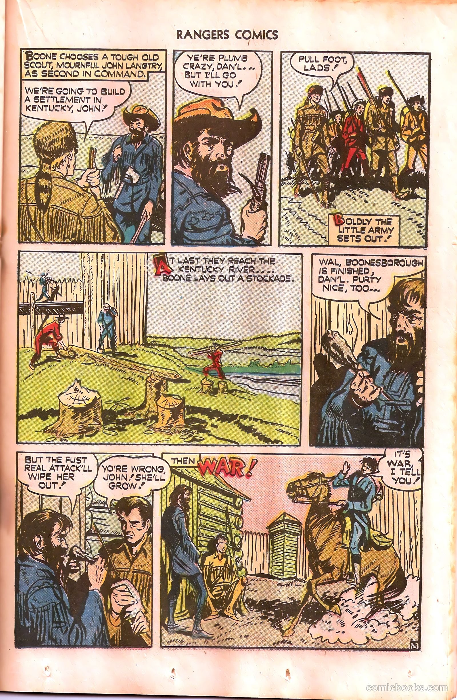 Rangers Comics #29 (1946) — page 29 of 52