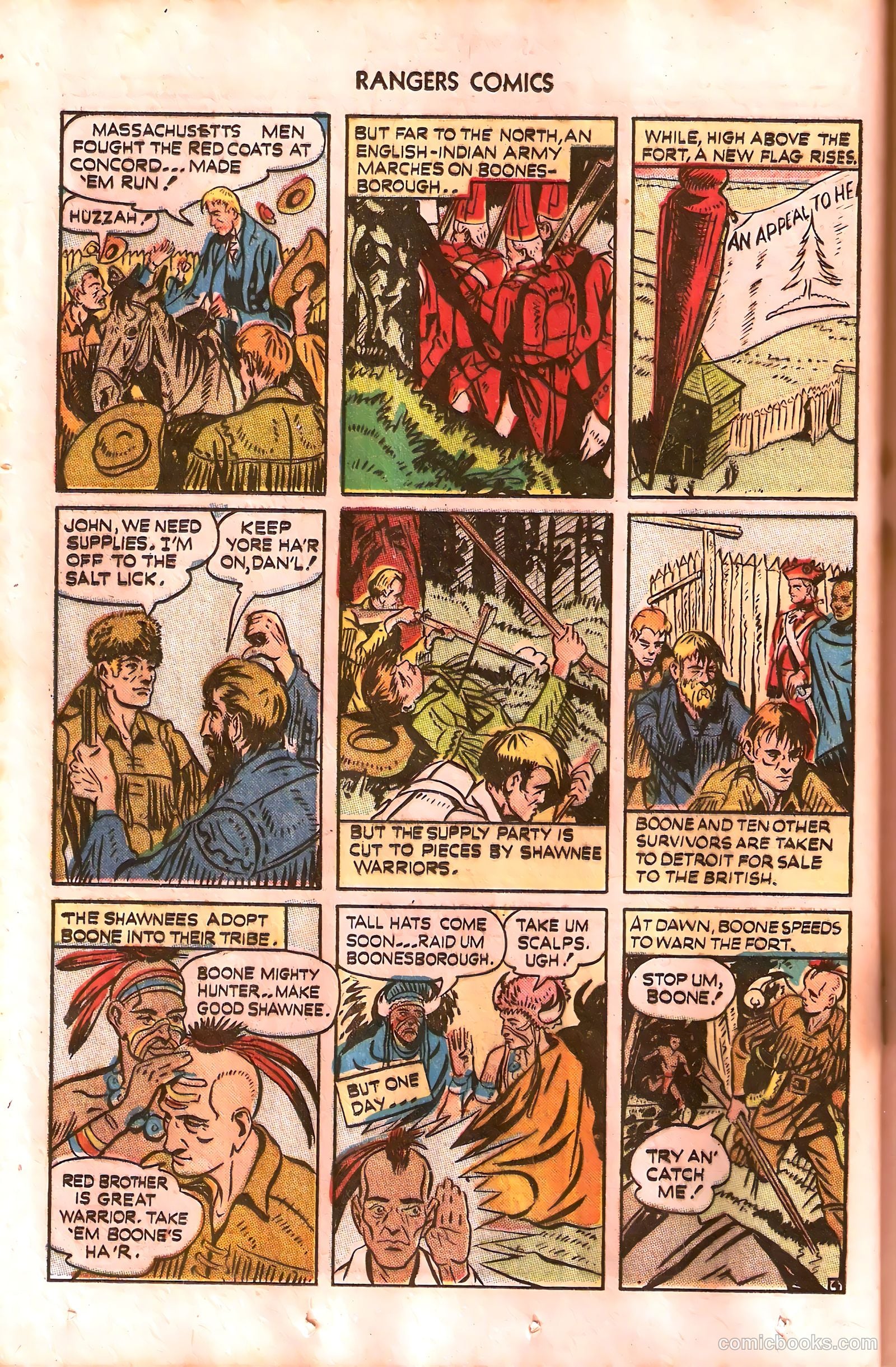 Rangers Comics #29 (1946) — page 30 of 52