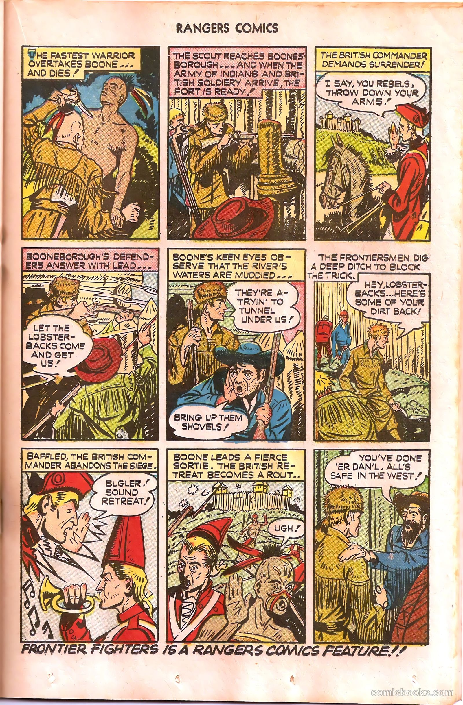 Rangers Comics #29 (1946) — page 31 of 52